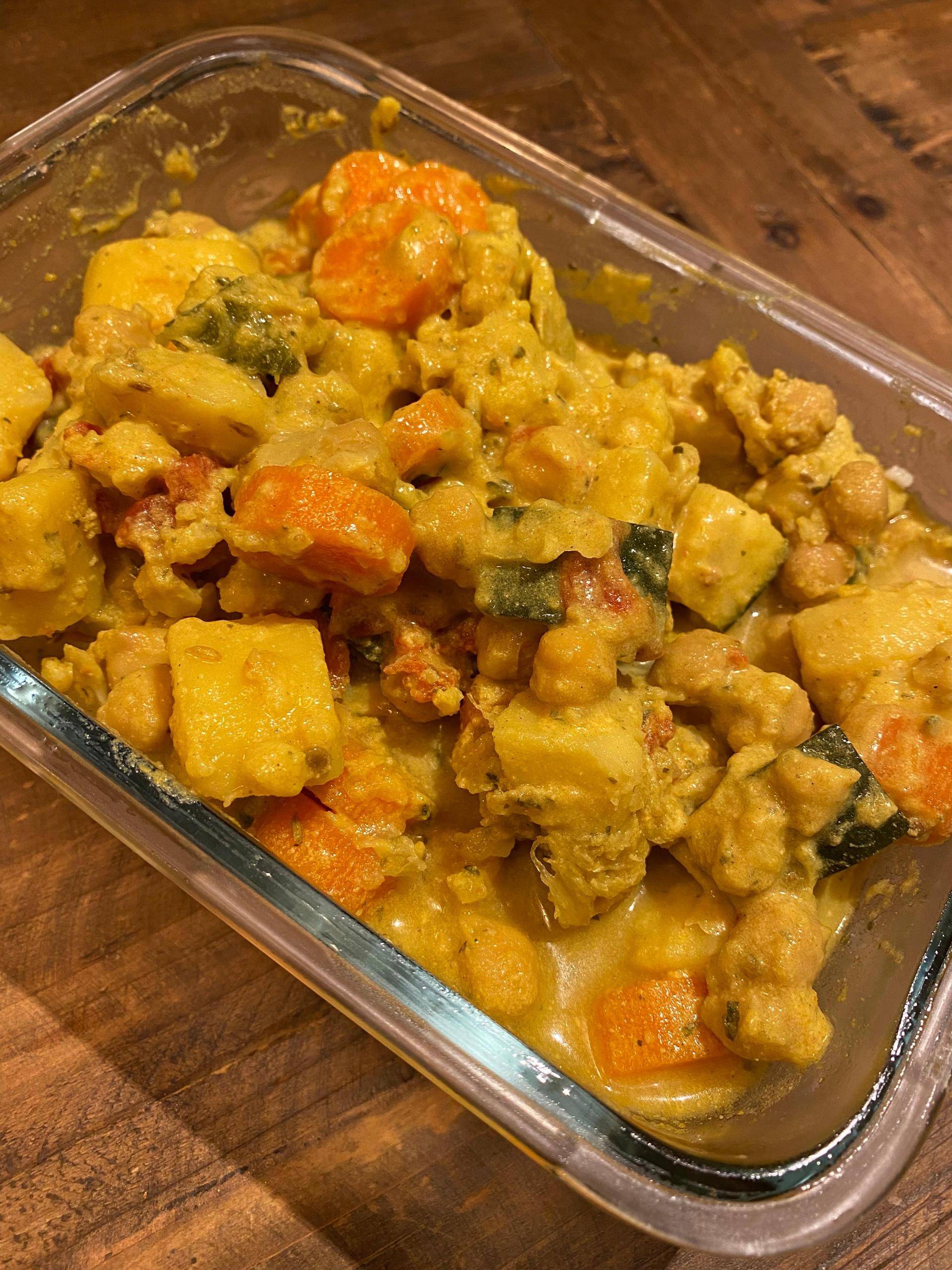 Légumes au curry - Recette Companion Connect XL | Moulinex