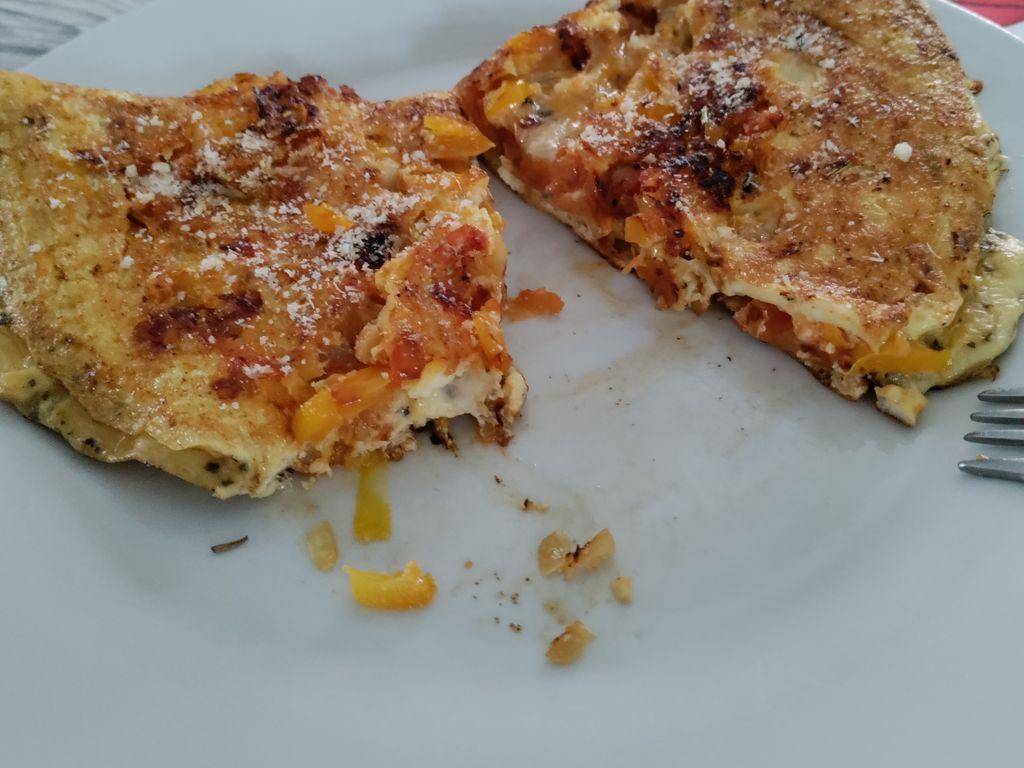 Omelette tomate poivrons oignons - Recette Cookeo | Moulinex
