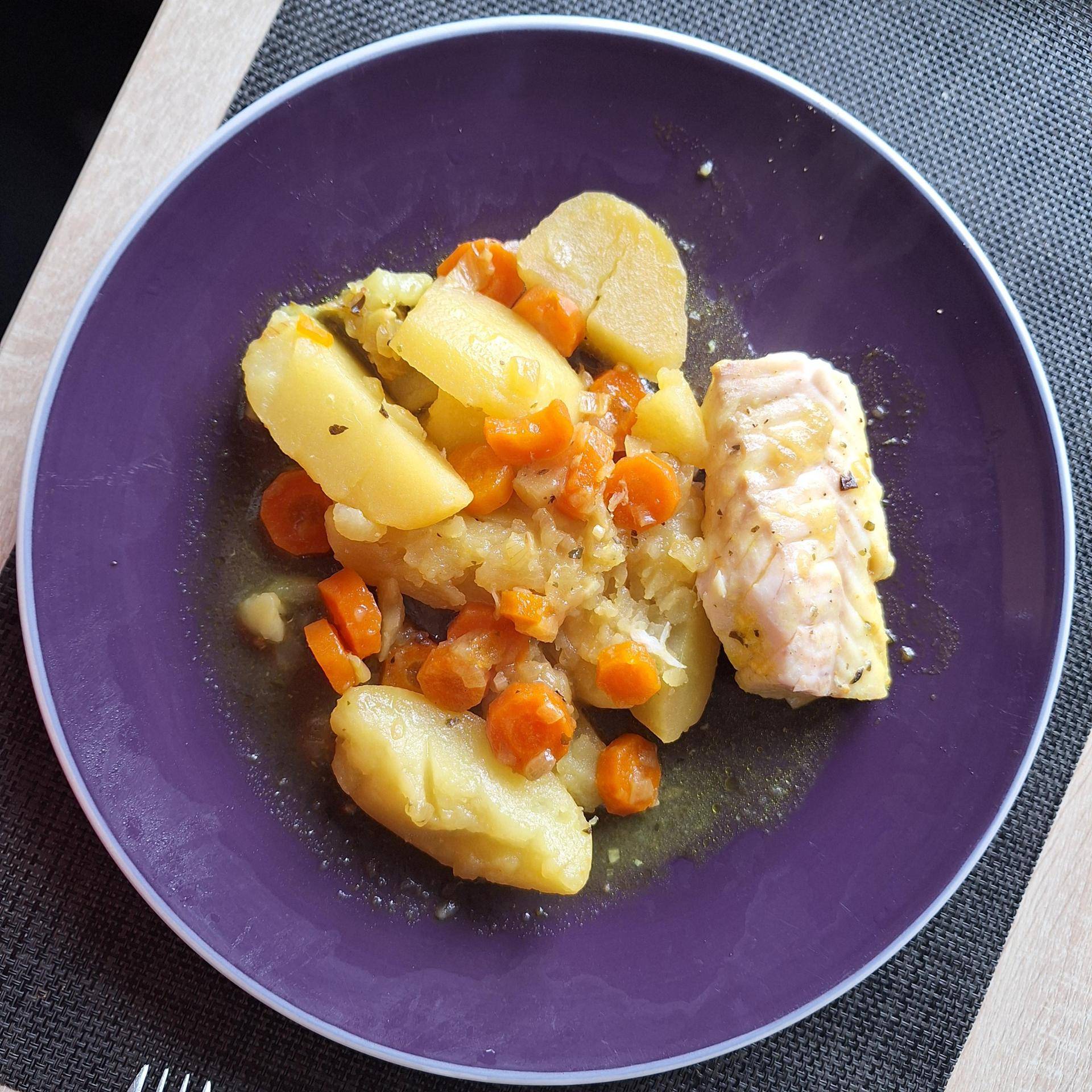 Dos de cabillaud aux légumes - Recette Cookeo V3 | Moulinex