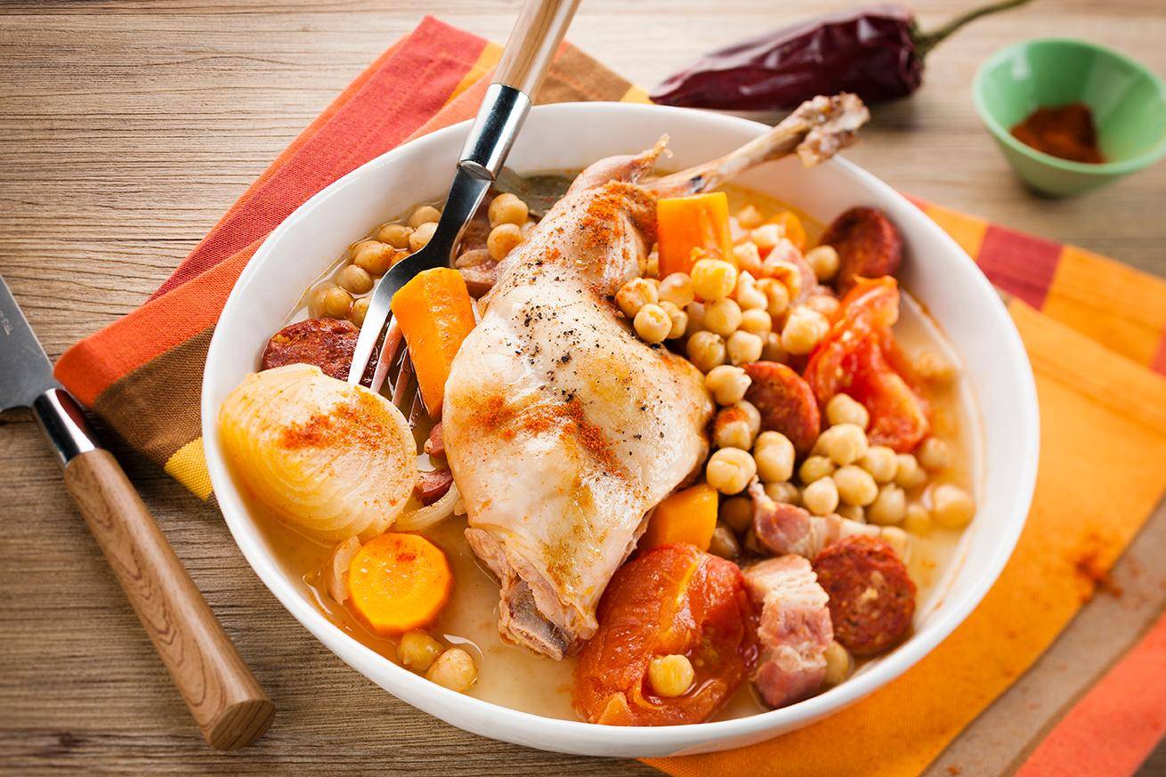 Potée de lapin au chorizo - Recette Cookeo | Moulinex