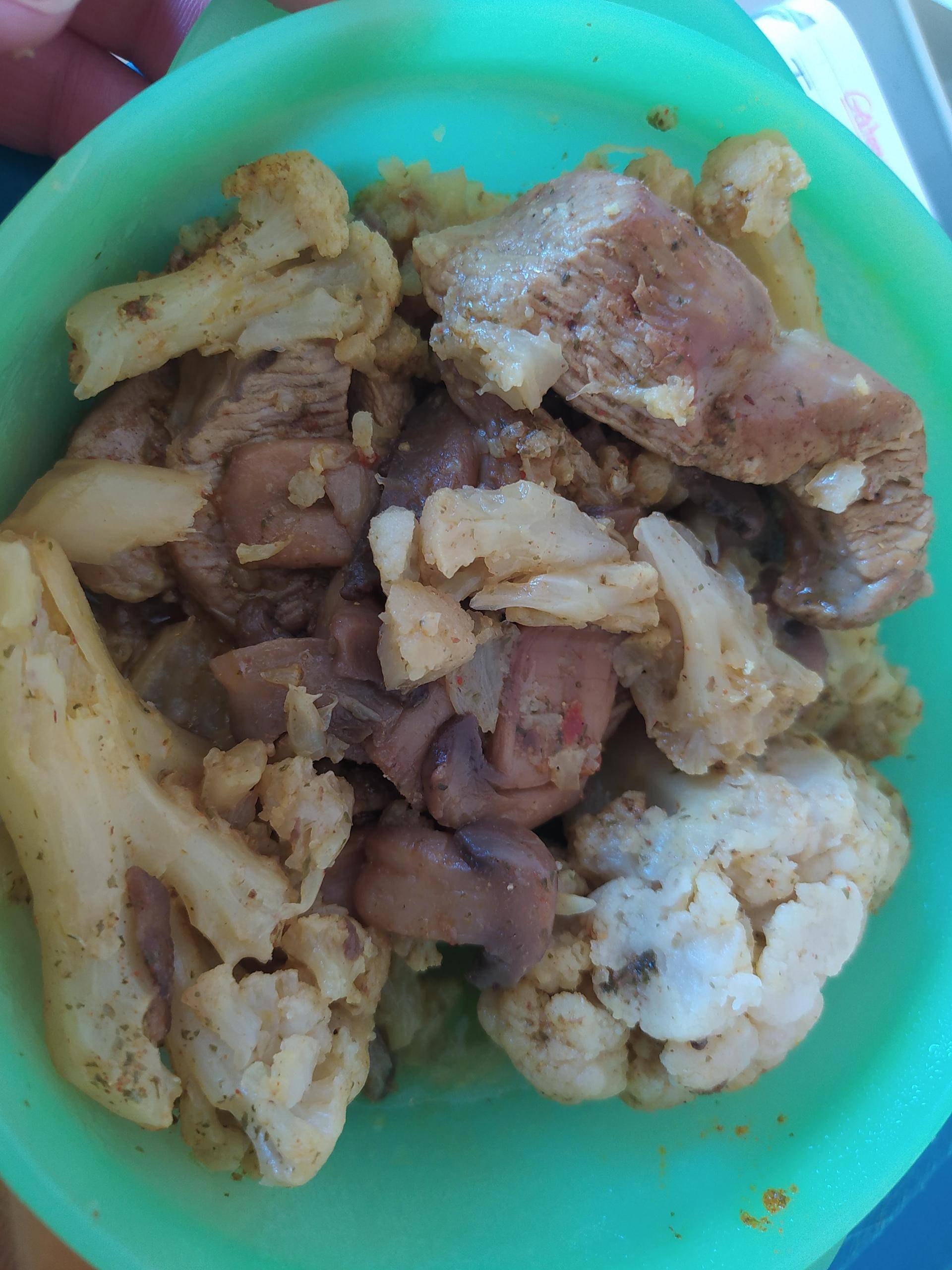 Sauté de dinde champignon choux fleurs - Recette Cookeo | Moulinex