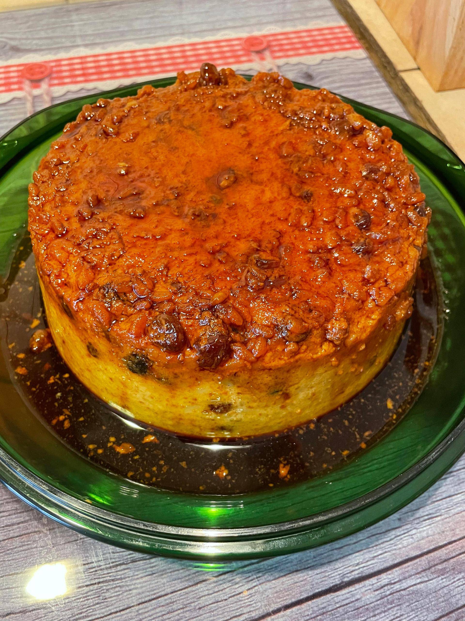 Gâteau de riz aux raisins et caramel - Recette Cookeo V3 | Moulinex
