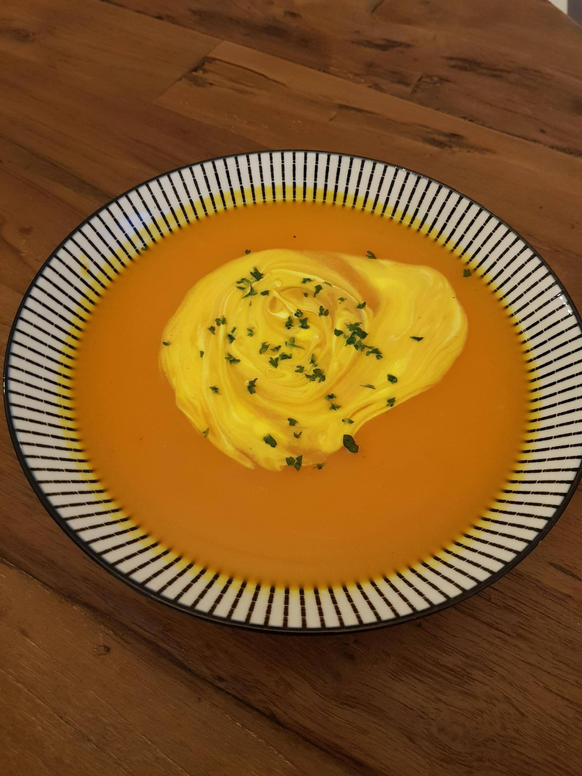 Velouté de potimarron au curry - Recette Companion XL | Moulinex