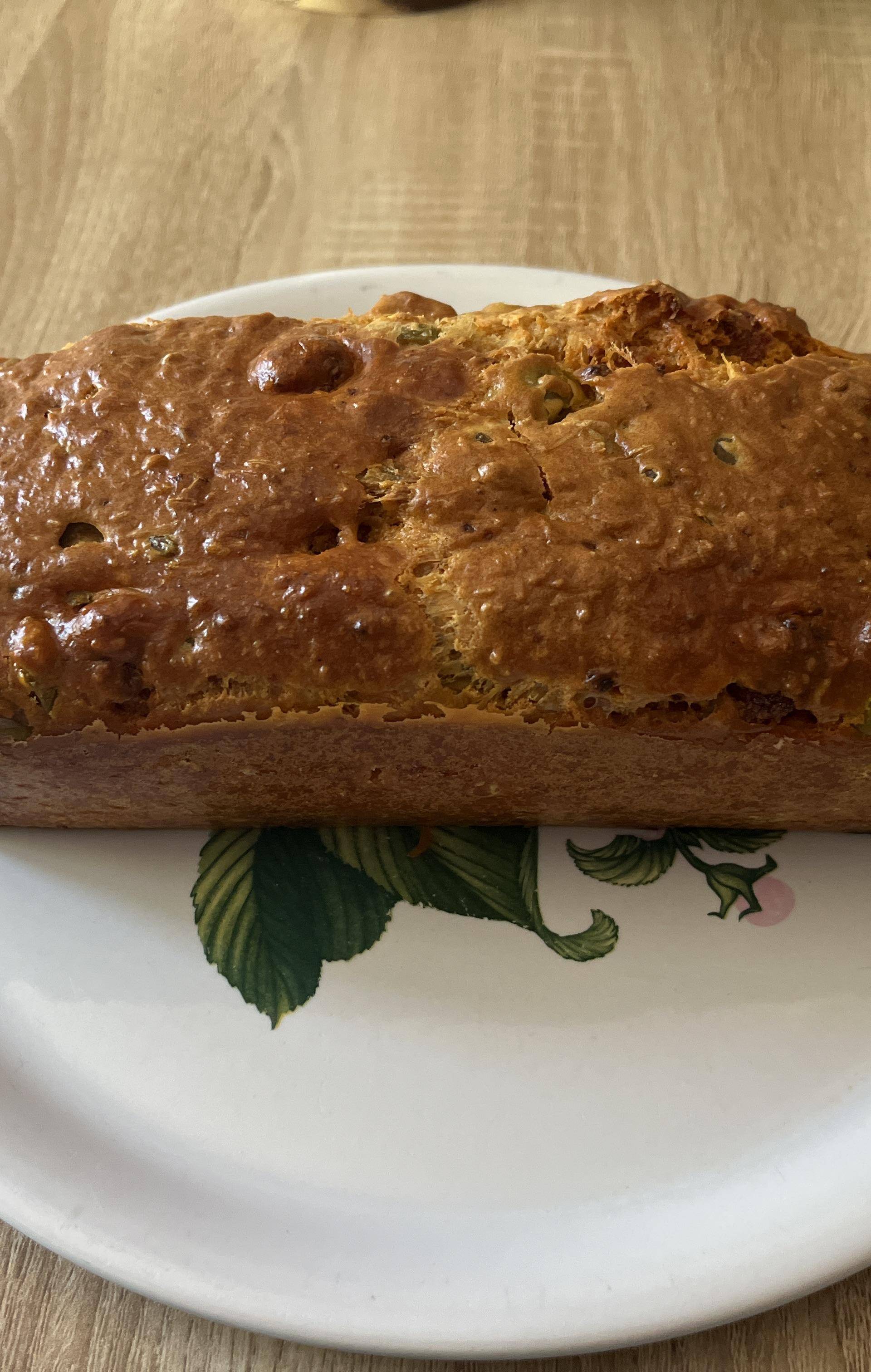 Cake chorizo et olives vertes - Recette Companion Connect XL | Moulinex