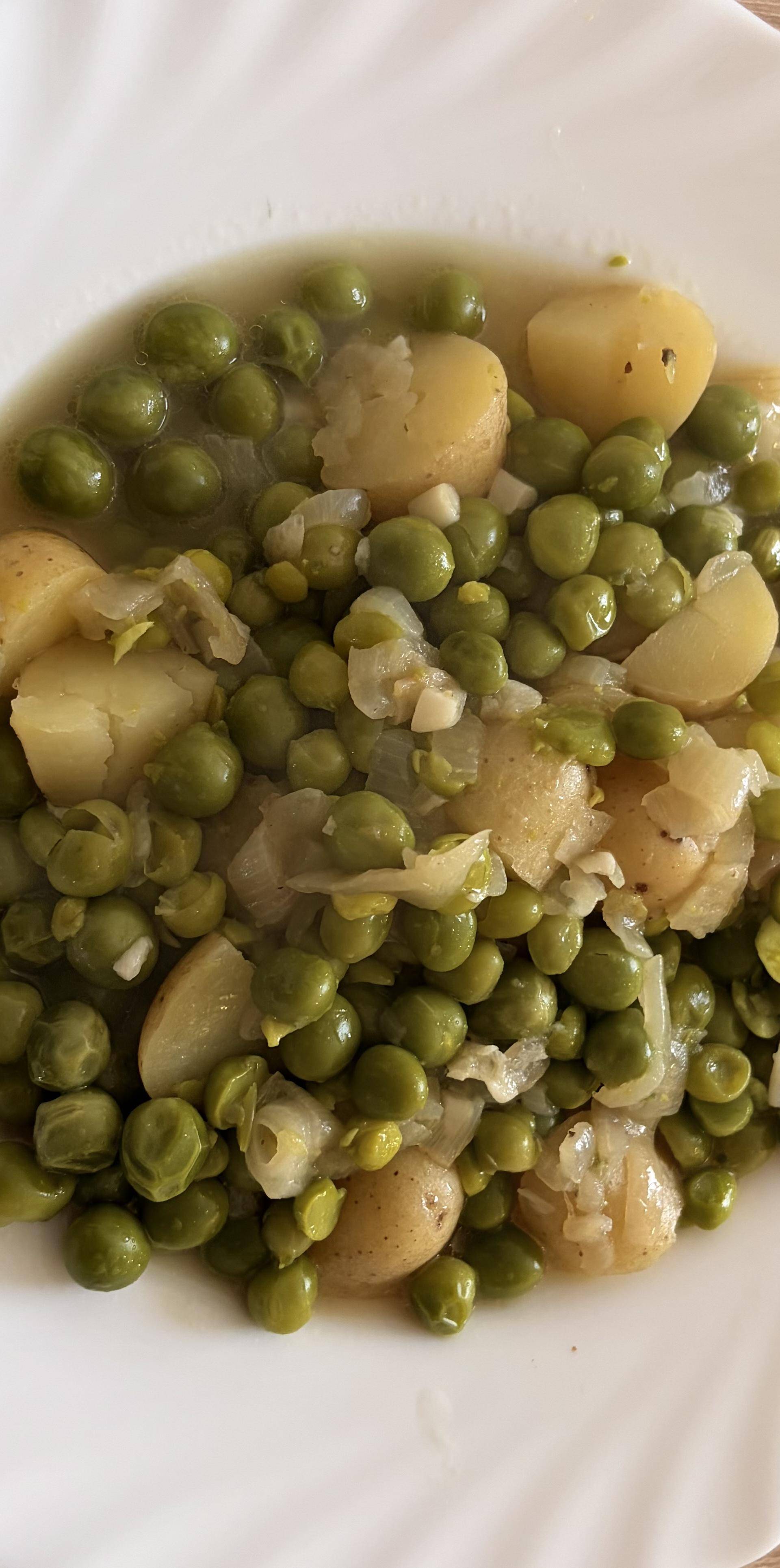 Petits pois frais et pommes de terre grenailles - Recette Cookeo V3 | Moulinex