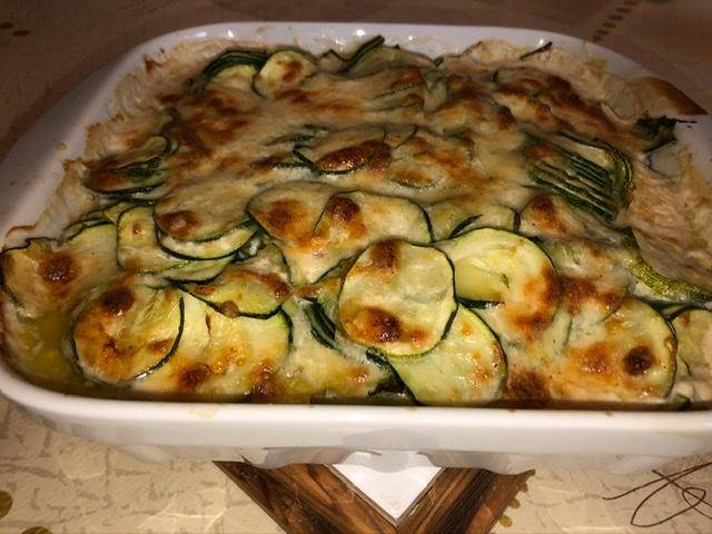 Gratin de courgettes au comté et lardons - Recette Companion Connect XL | Moulinex