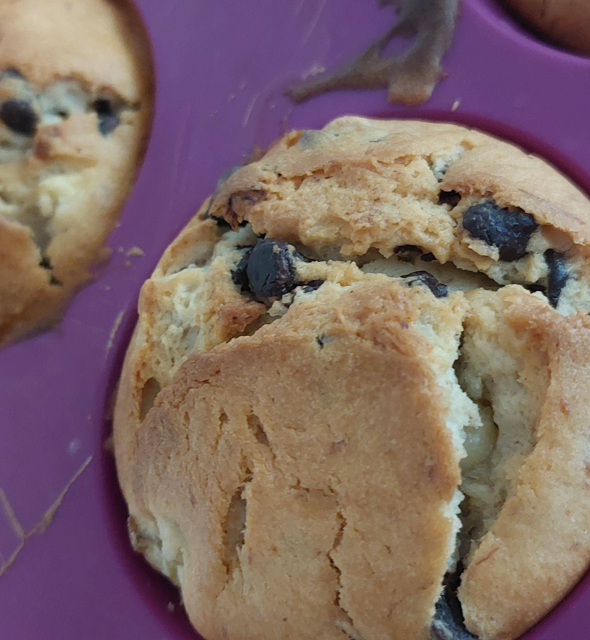 Muffins Banane Chocolat - Recette Companion Connect XL | Moulinex