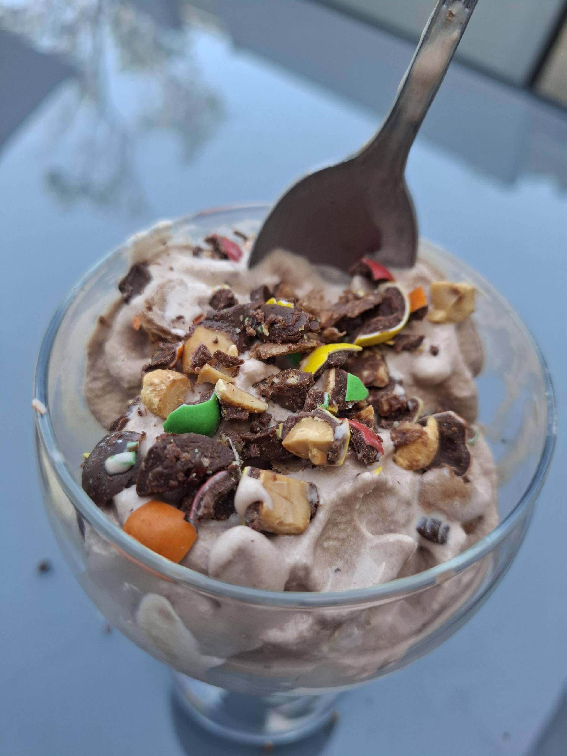 Yaourt glacé chocolat - Recette Freezi | Moulinex