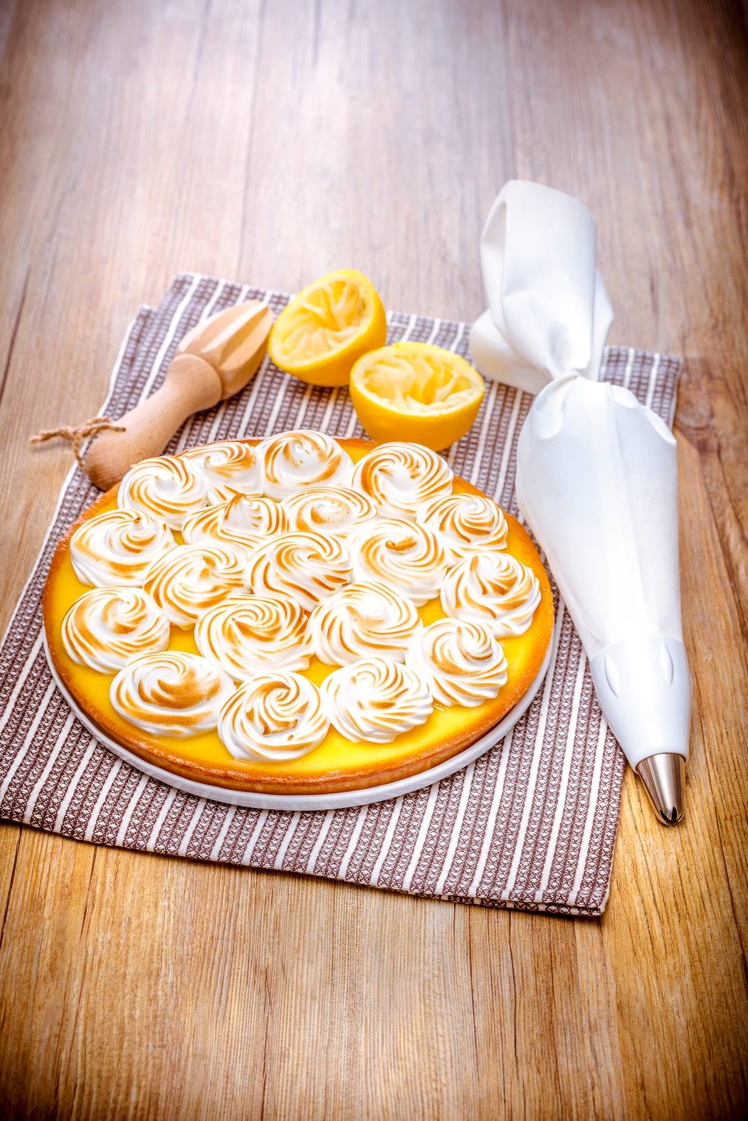 Tarte citron meringuée - Recette Companion | Moulinex