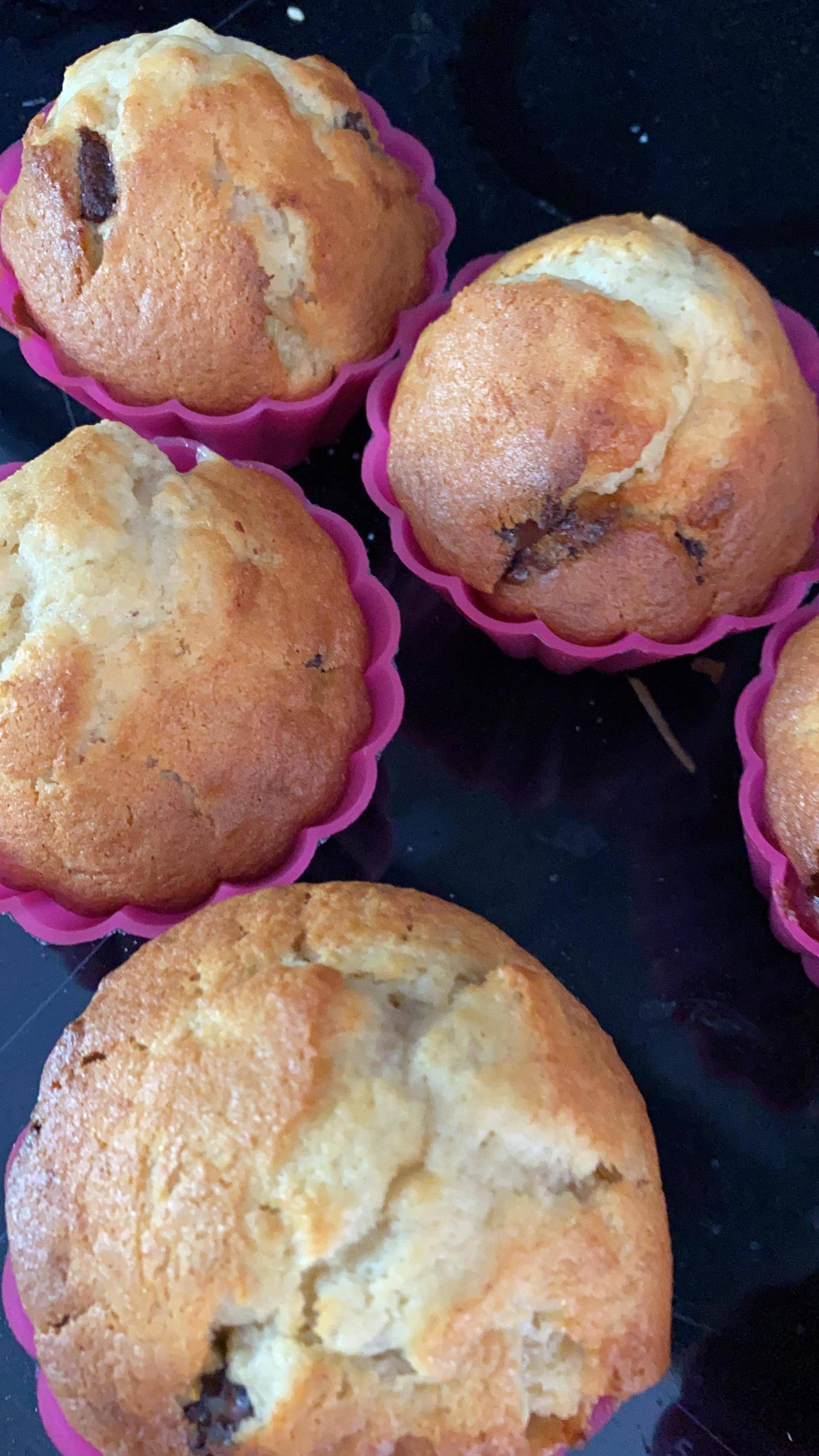 Muffins Banane Chocolat - Recette Companion Connect XL | Moulinex
