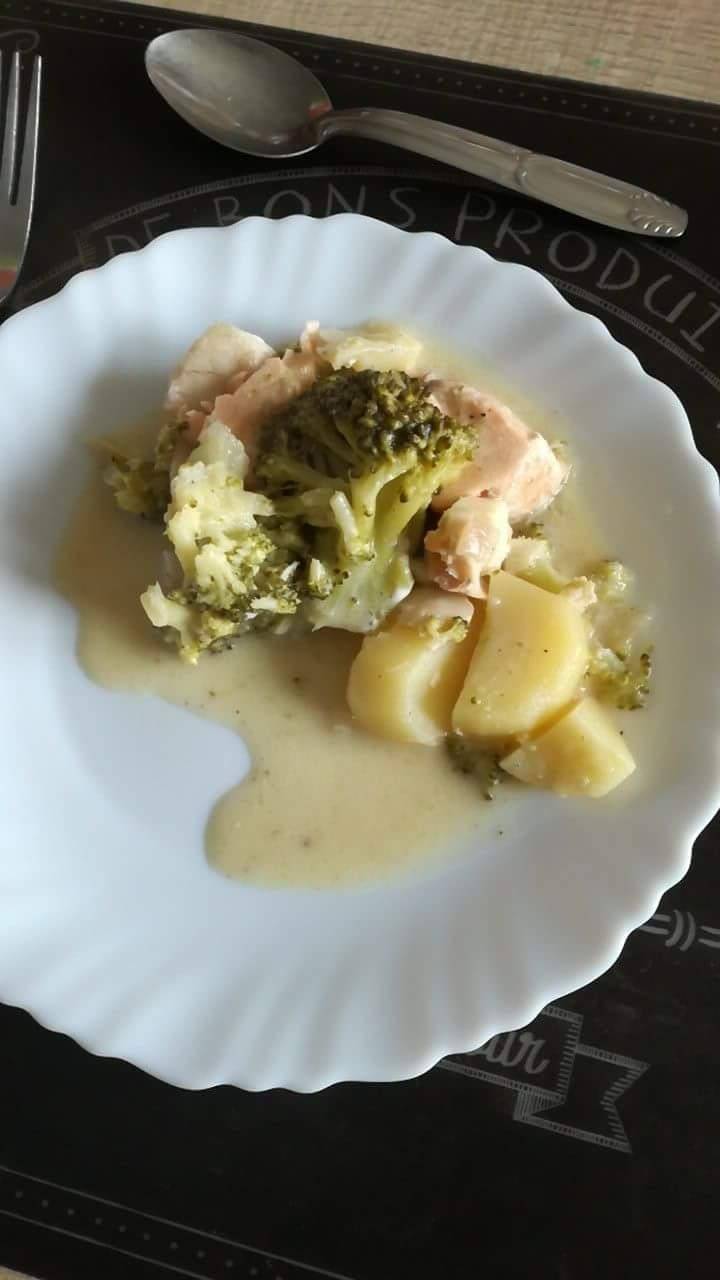 Duo de poisson brocoli & pommes de terre - Recette Cookeo | Moulinex
