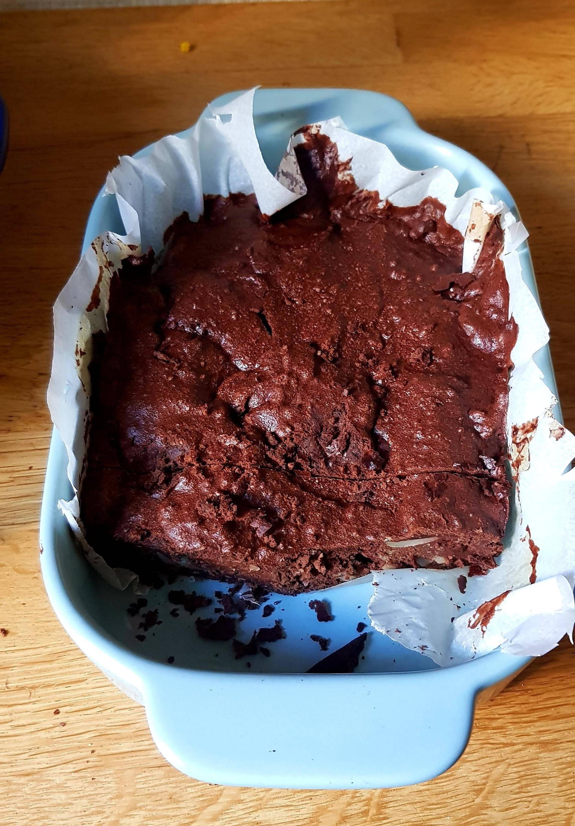 Brownie healthy au chocolat et sans gluten, IG bas - Recette Companion Connect XL | Moulinex