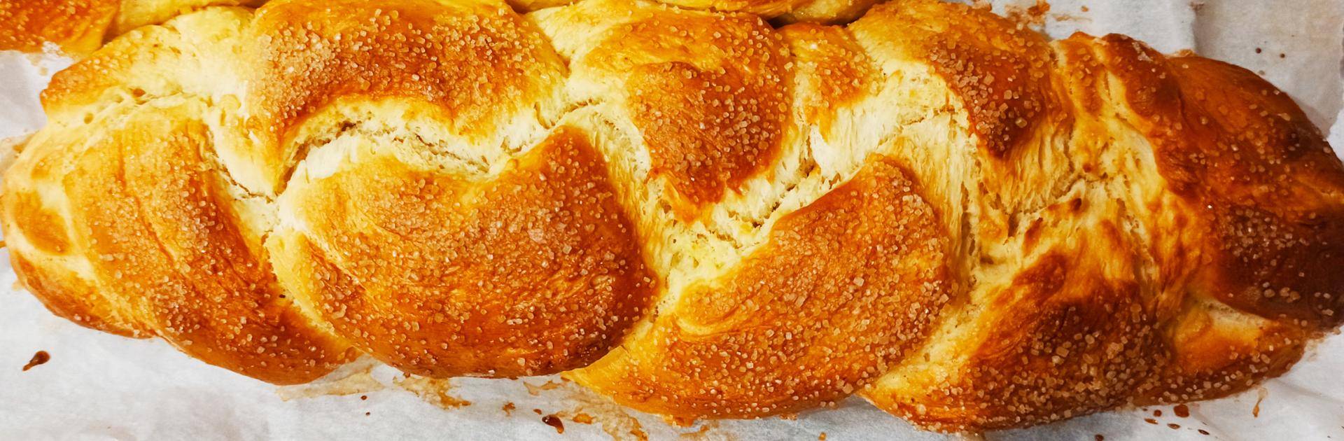 Brioche tressée à la mie filante - Recette Companion Connect XL | Moulinex