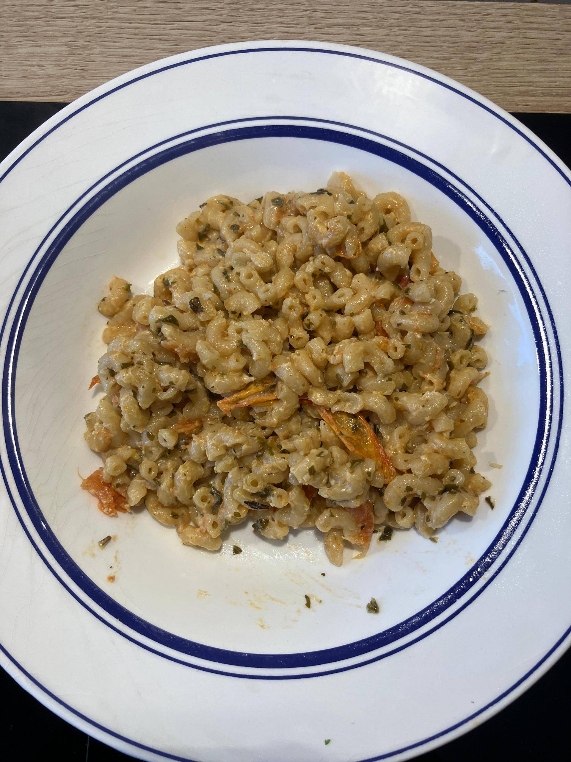 Pâtes aux légumes et fêta - Recette Cookeo 9in1 | Moulinex