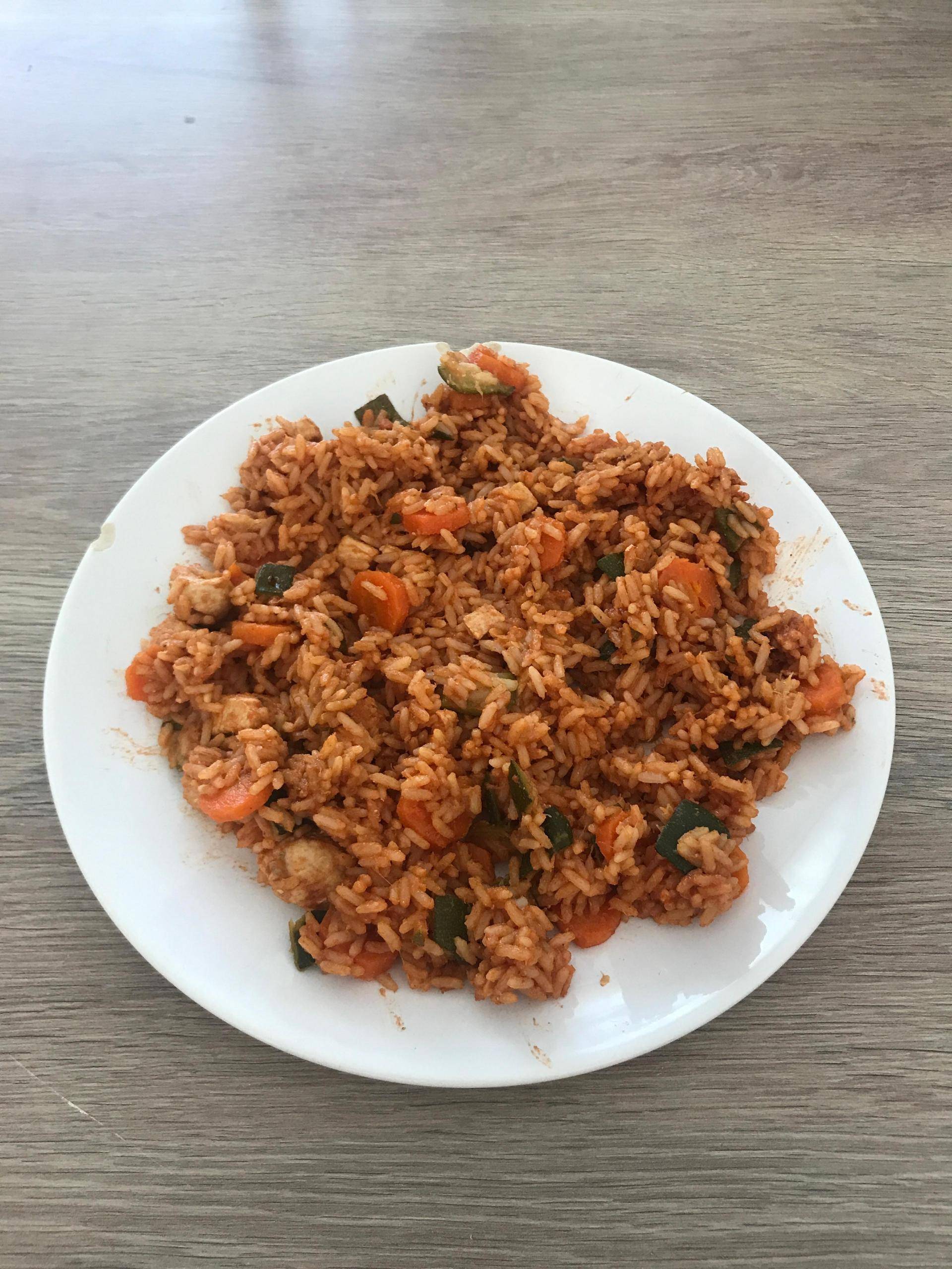 Riz courgettes poulet sauce tomate - Recette Cookeo | Moulinex