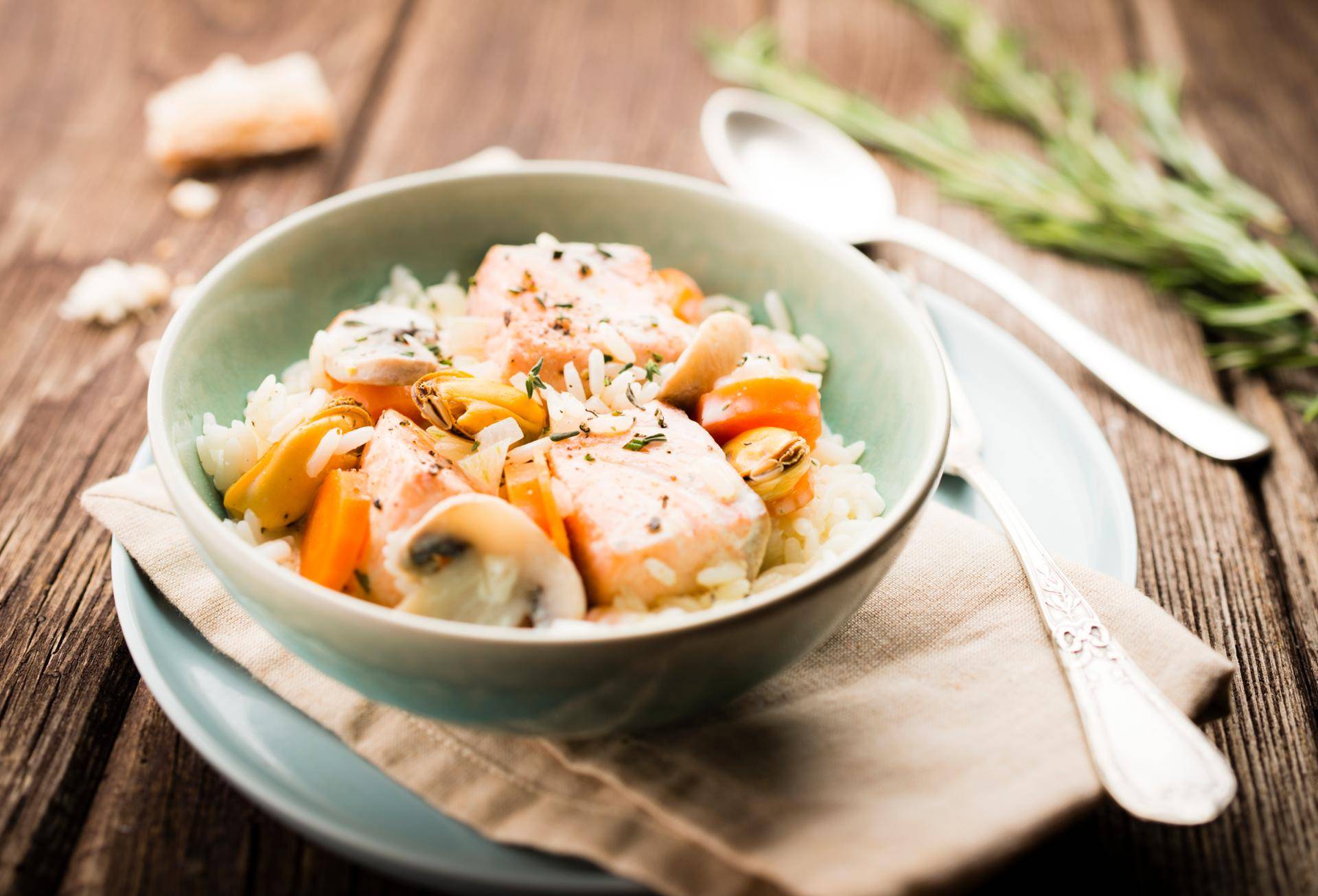 Blanquette de saumon romarin - Recette Cookeo | Moulinex