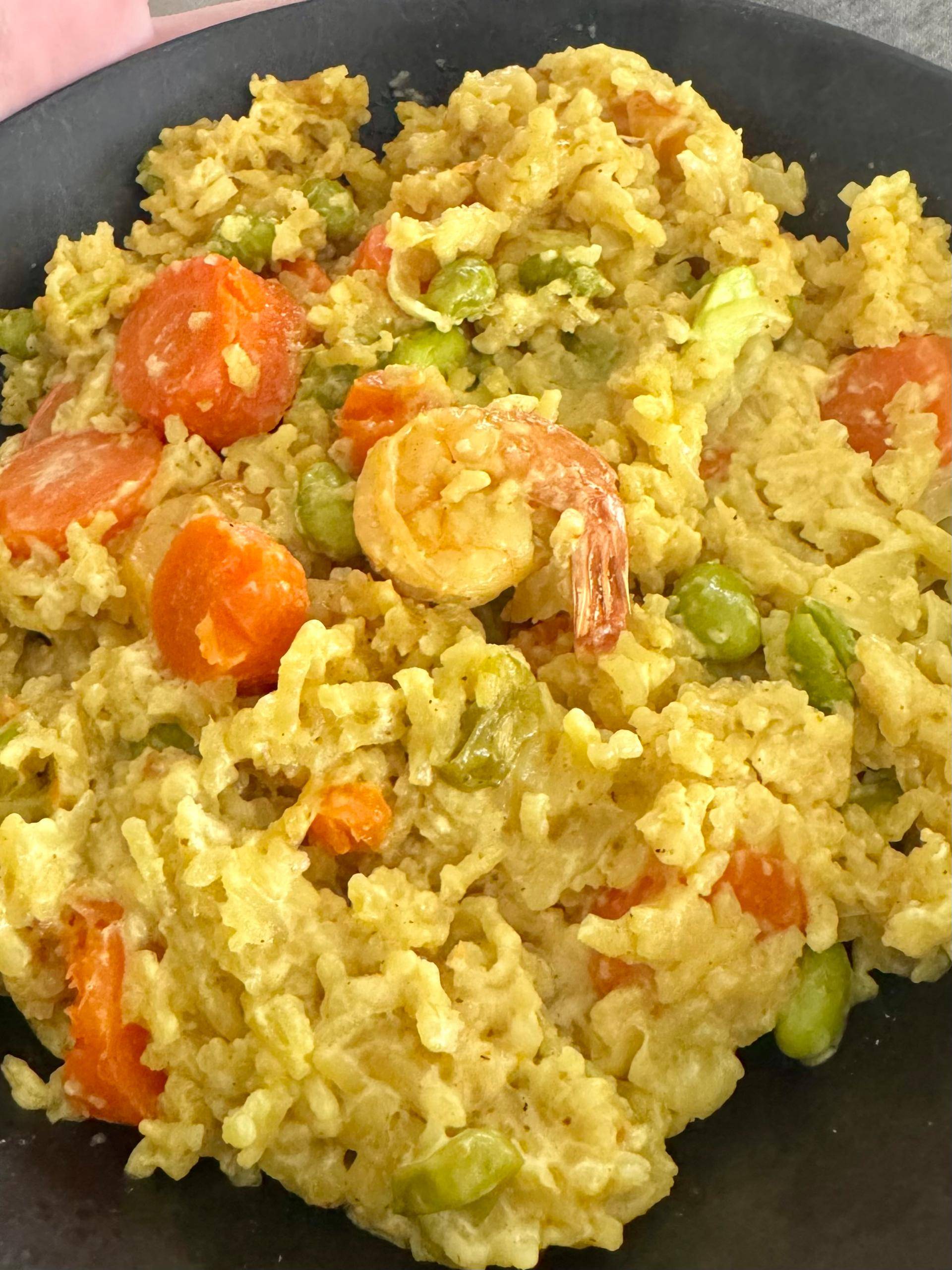 Crevette et Riz Crème de Coco Curry - Recette Companion Connect XL | Moulinex