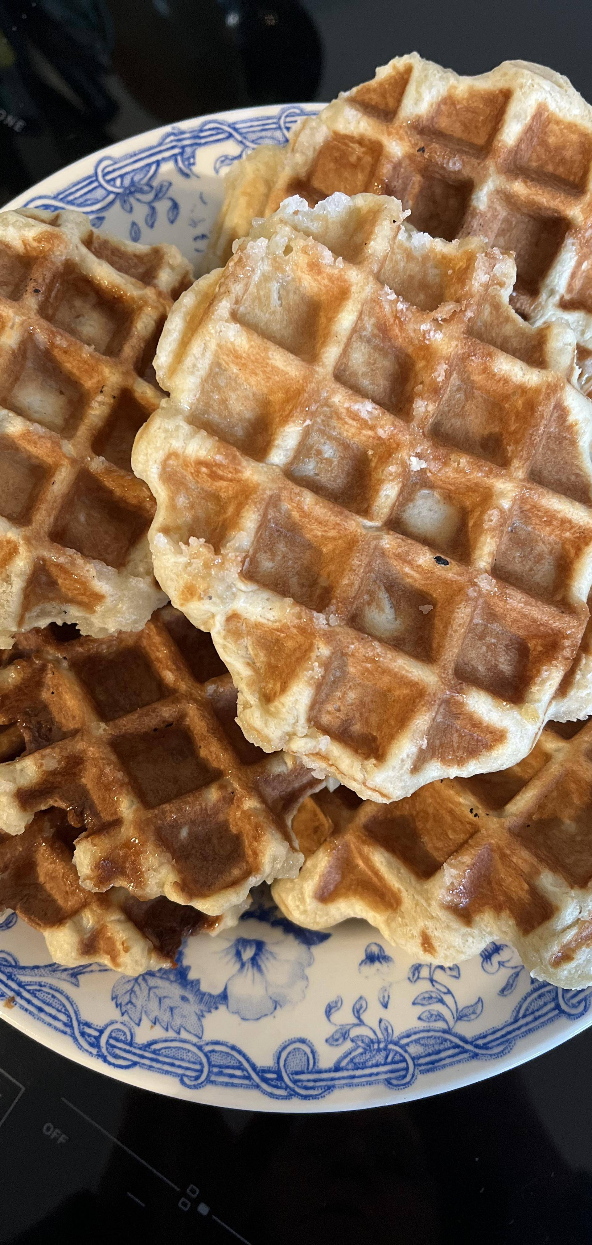 Gaufres liégeoises - Recette Companion Connect XL | Moulinex