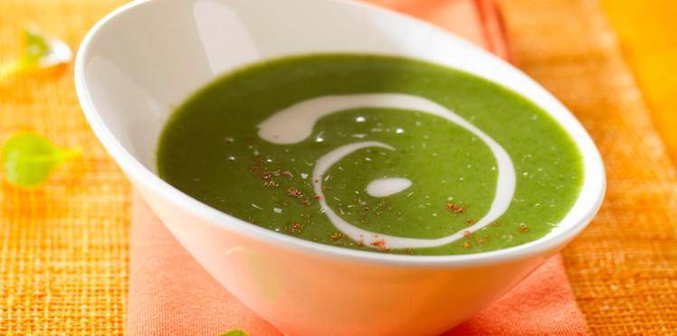 Soupe aux épinards et bleu d'Auvergne - Recette Companion Connect XL | Moulinex