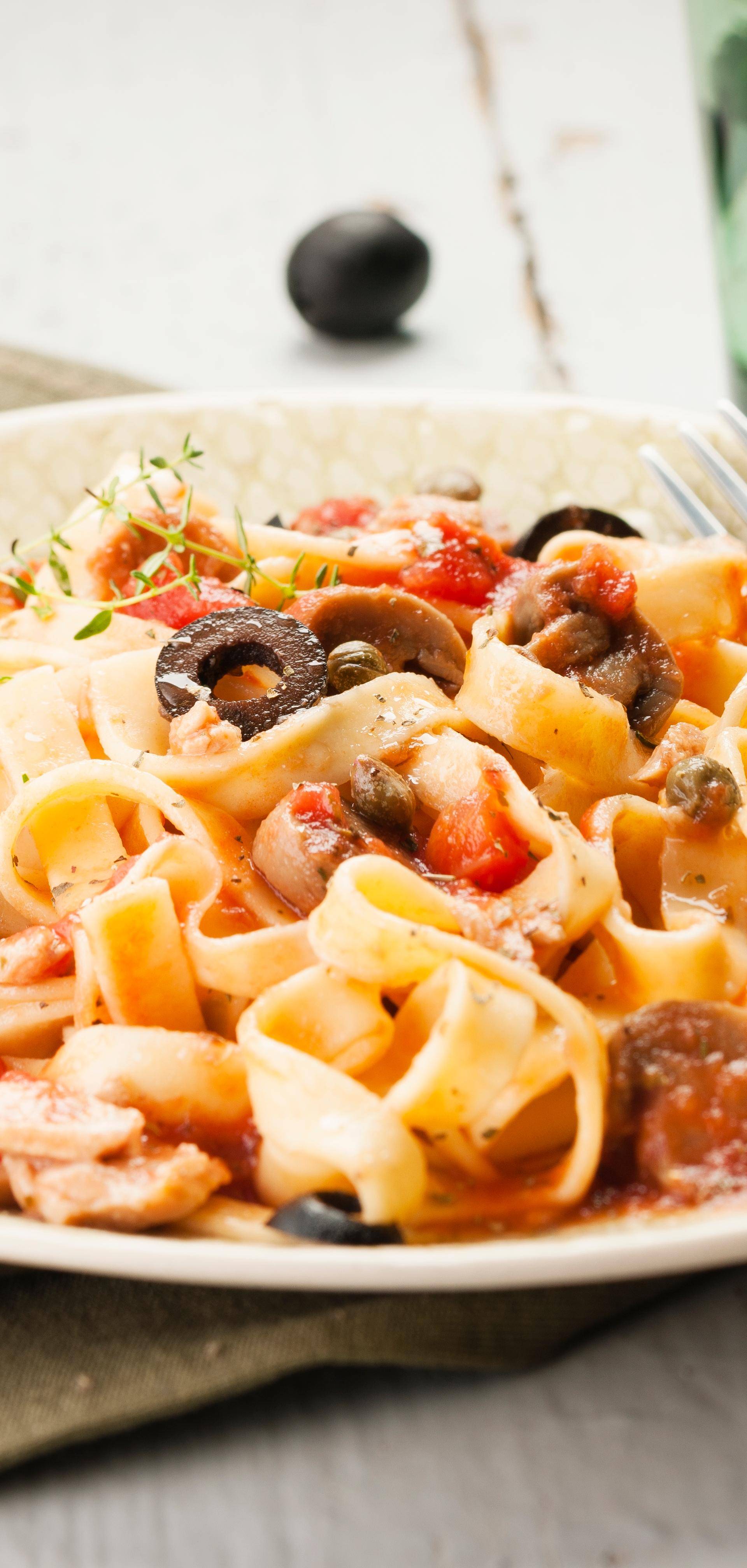 Tagliatelles au thon et tomate - Recette Cookeo | Moulinex