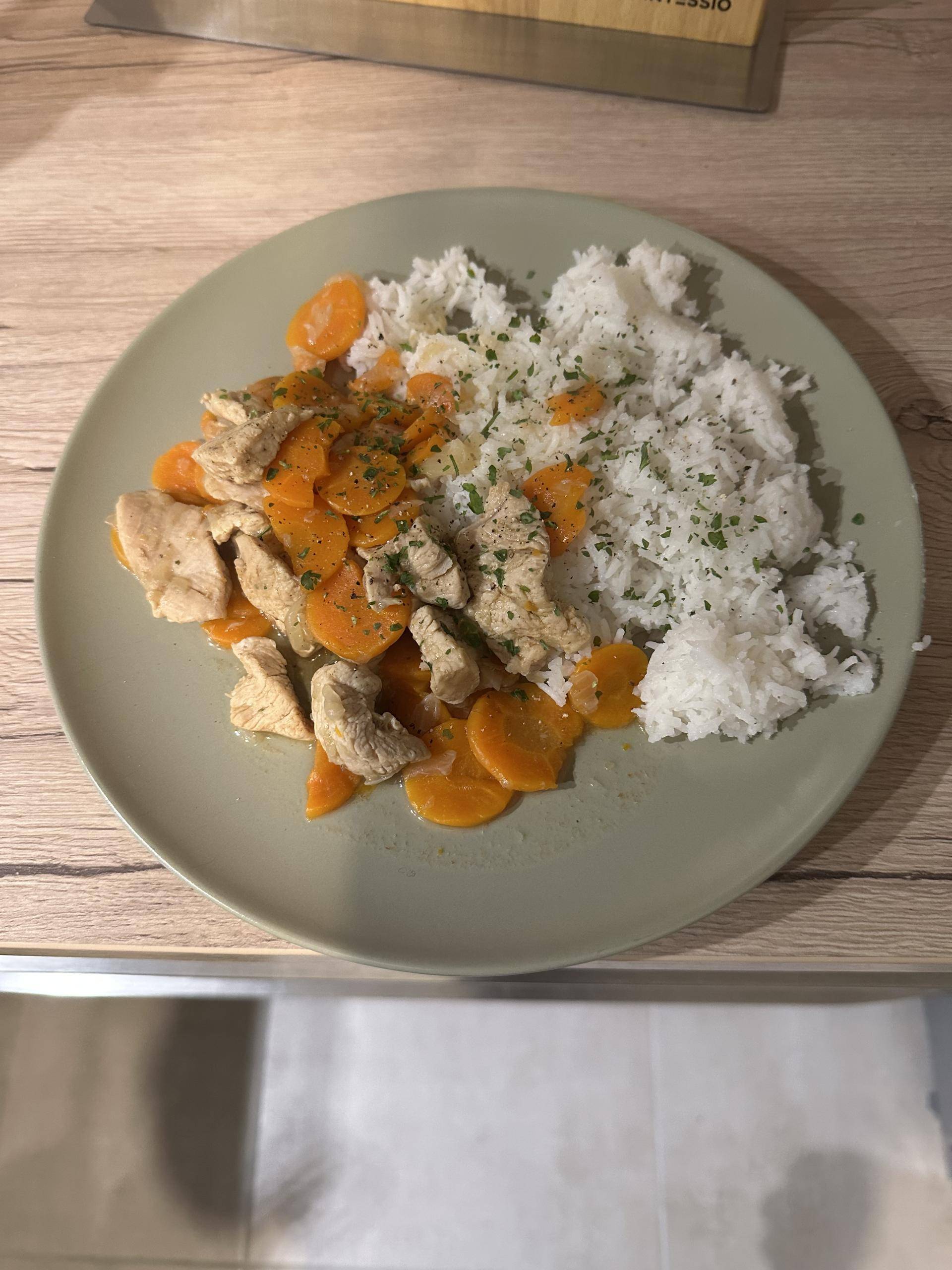 Dinde et carottes - Recette Cookeo Infinity Autostir | Moulinex