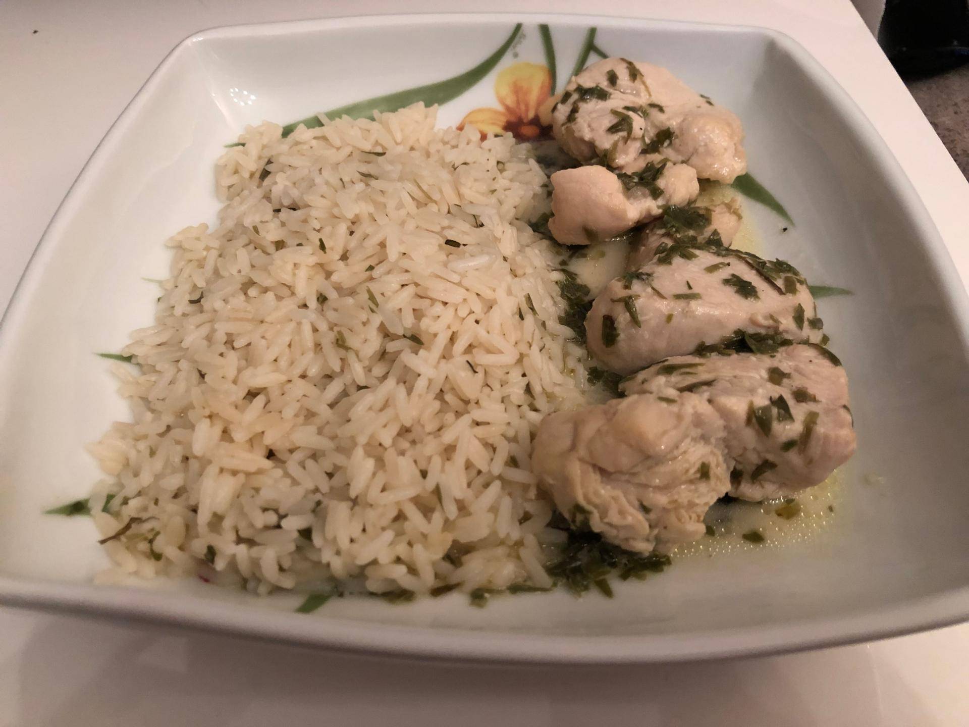 Poulet à l’estragon et son riz blanc - Recette Cookeo | Moulinex