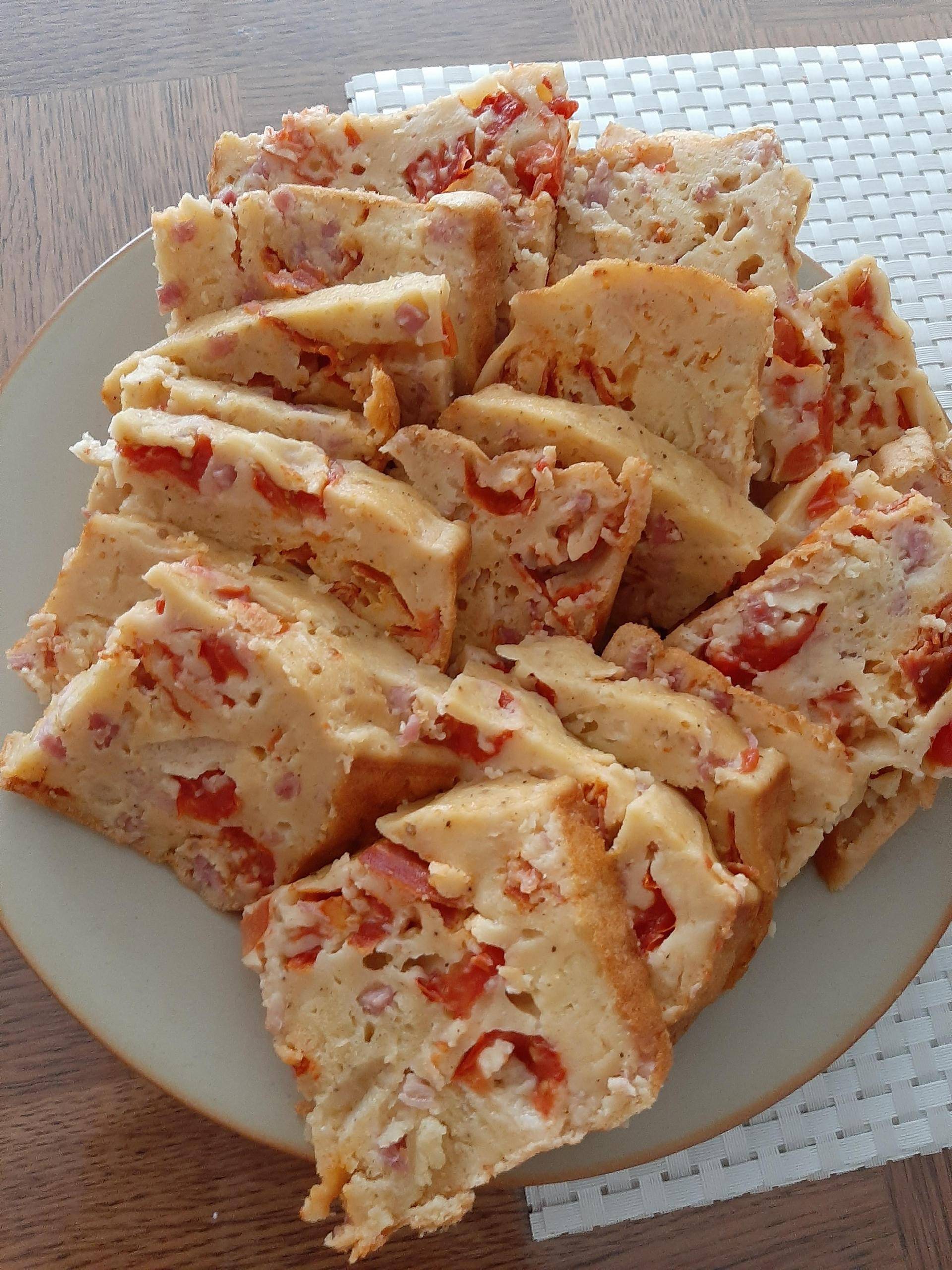 Cake chorizo lardons - Recette Cookeo | Moulinex