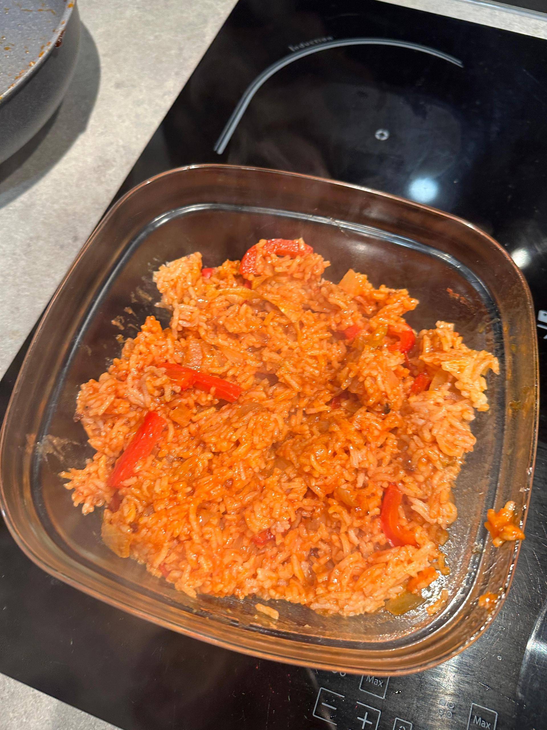 Riz tomate lardons oignons - Recette Cookeo V3 | Moulinex