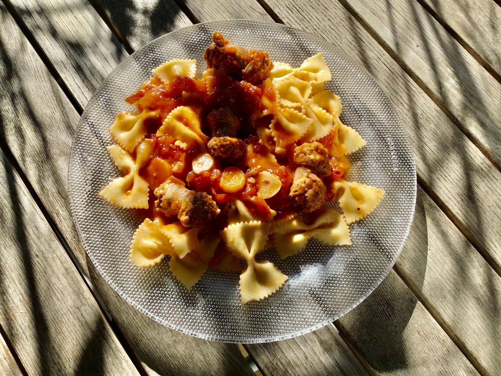 Saucisse Italienne Sauce Tomates - Recette Cookeo V3 | Moulinex