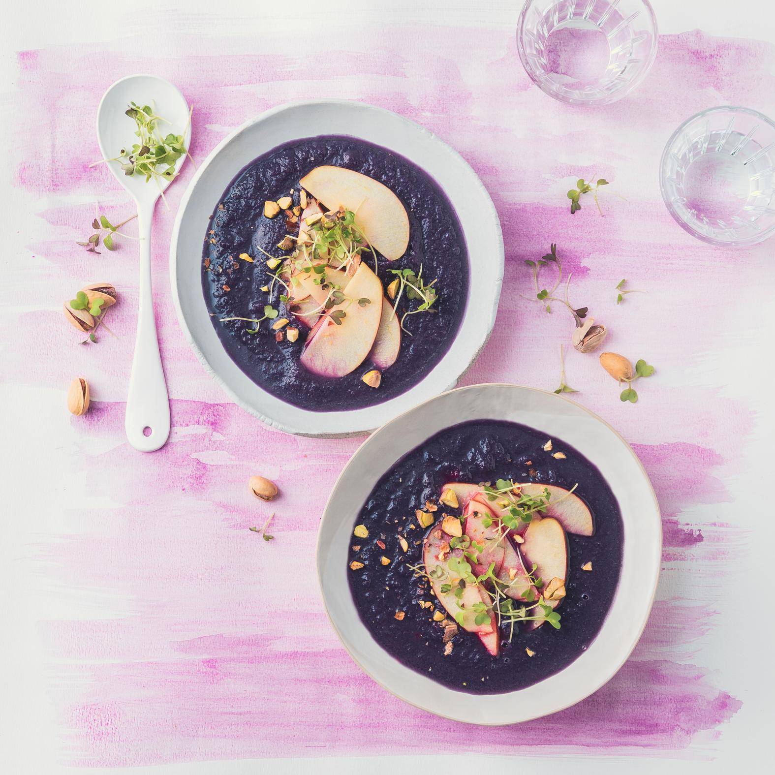 Soep van kool en zoete aardappel - Recette Companion | Moulinex