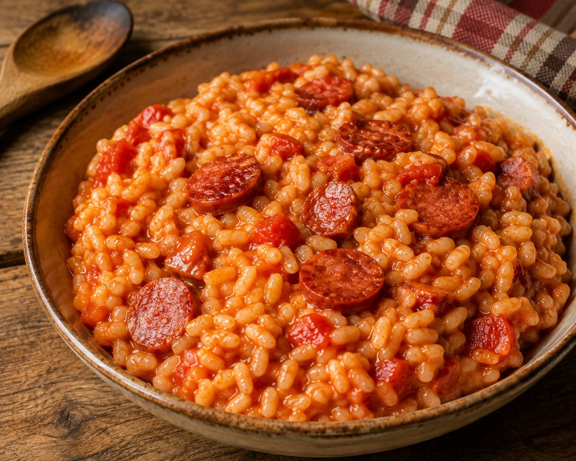 Risotto chorizo tomate - Recette Cookeo V3 | Moulinex