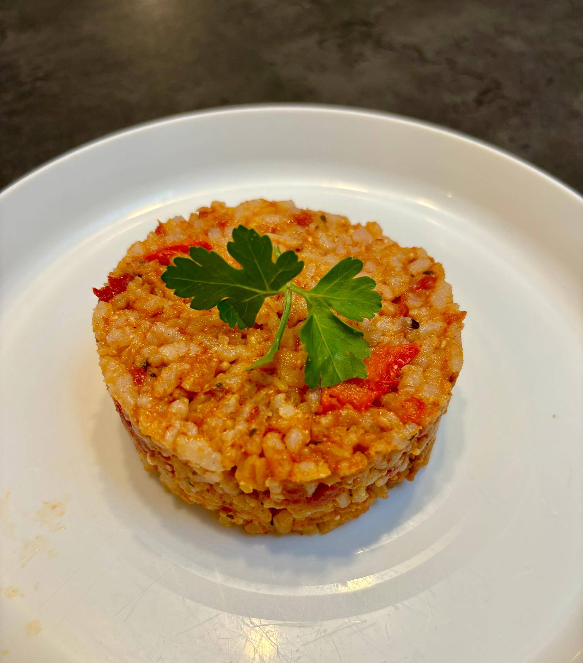 Riz aux poivrons et épices - Recette Cookeo | Moulinex