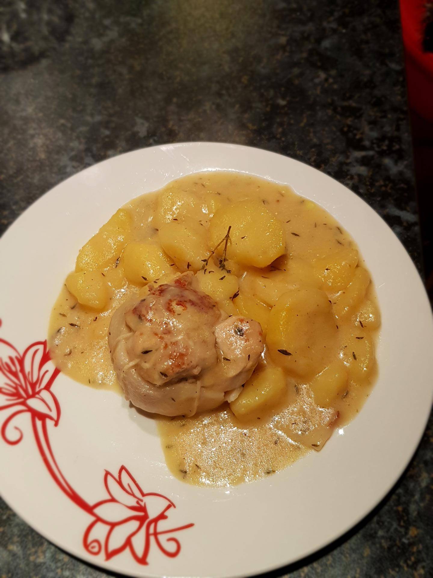 Paupiette de veau avec ses pommes de terre fondantes et crémeuse - Recette Cookeo | Moulinex