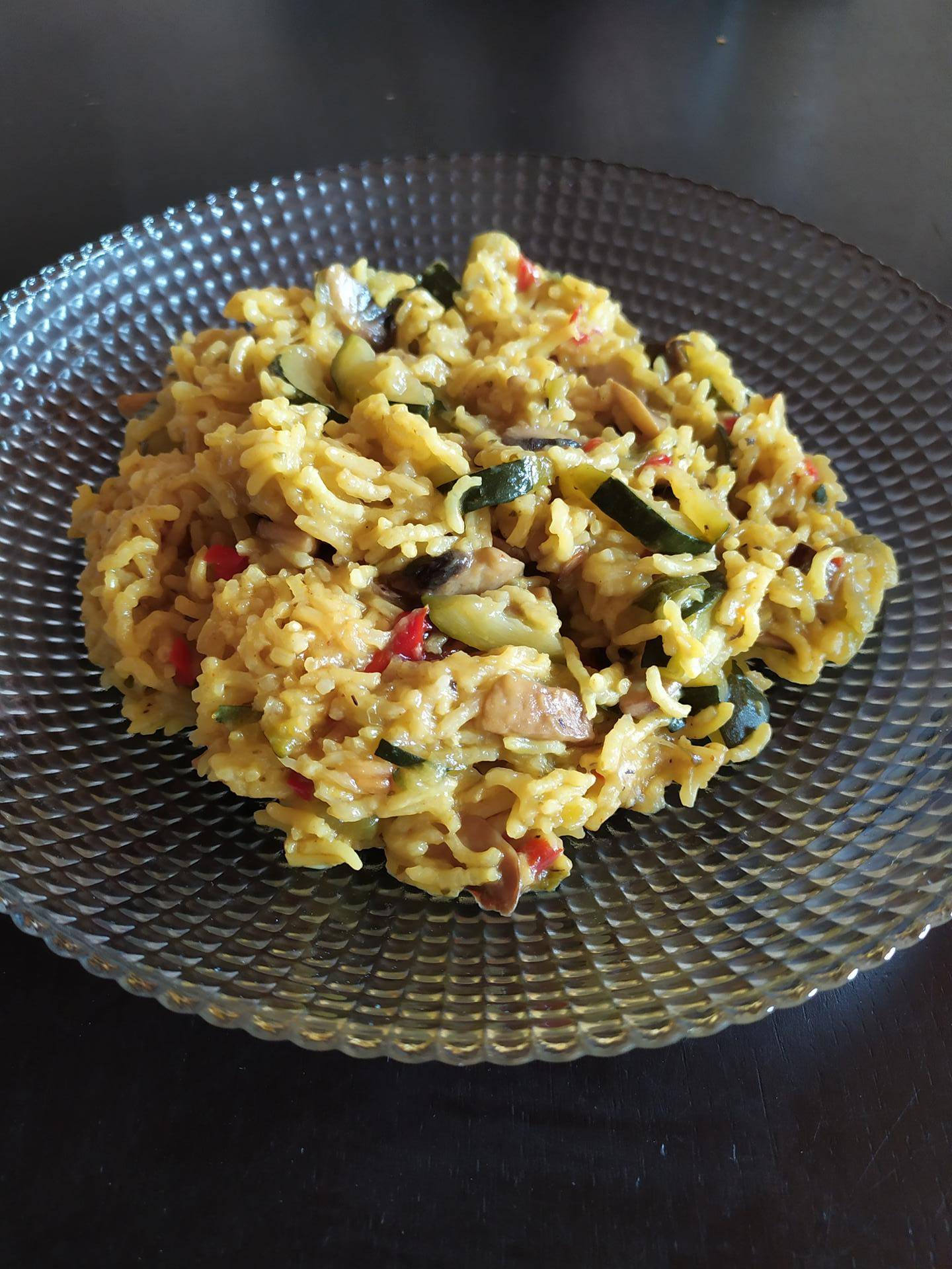 Riz jaune aux légumes - Recette Cookeo | Moulinex