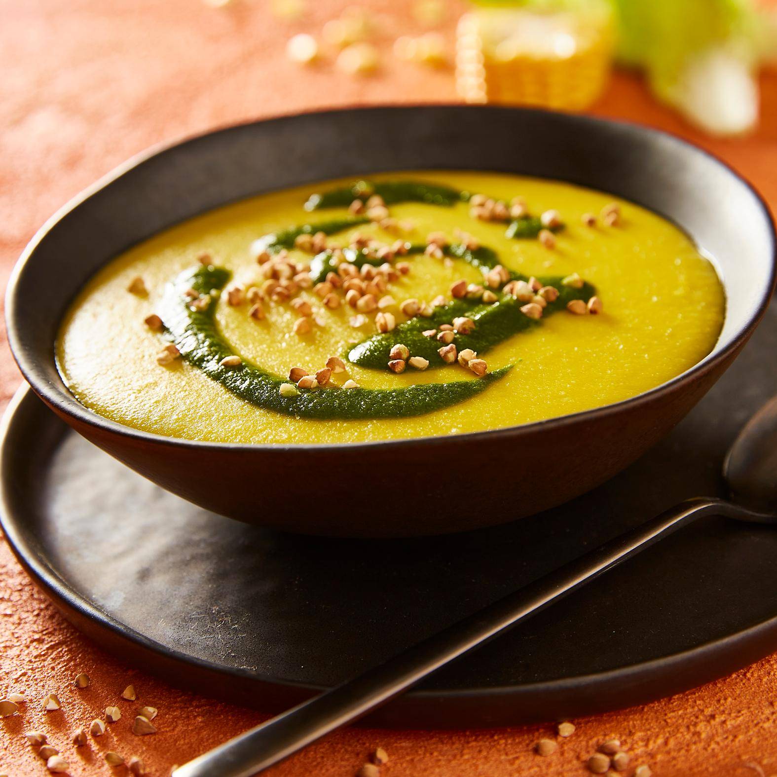 Corn chowder - Recette Perfectmix Cook | Moulinex