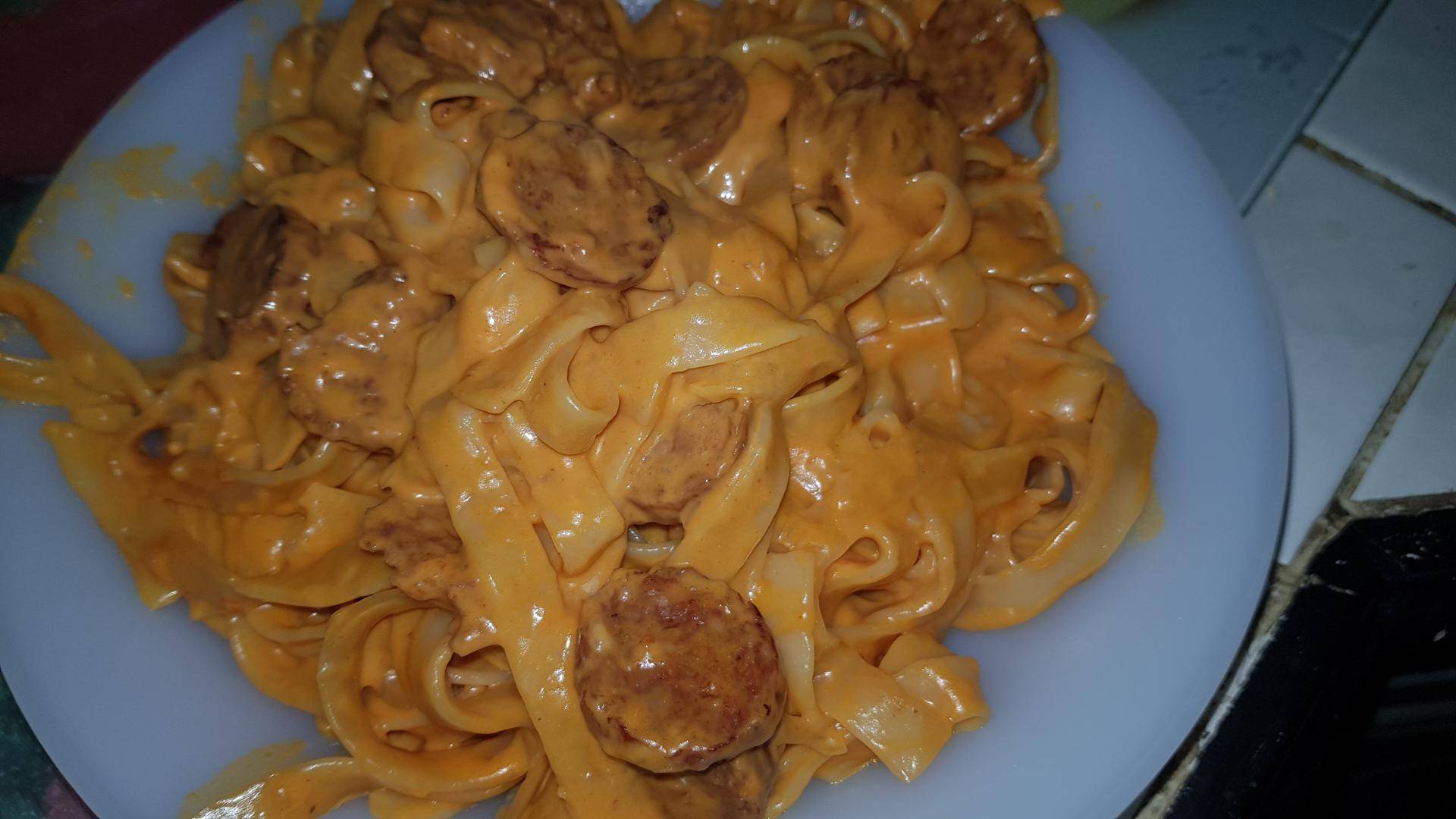 Pâtes au chorizo - Recette Cookeo | Moulinex