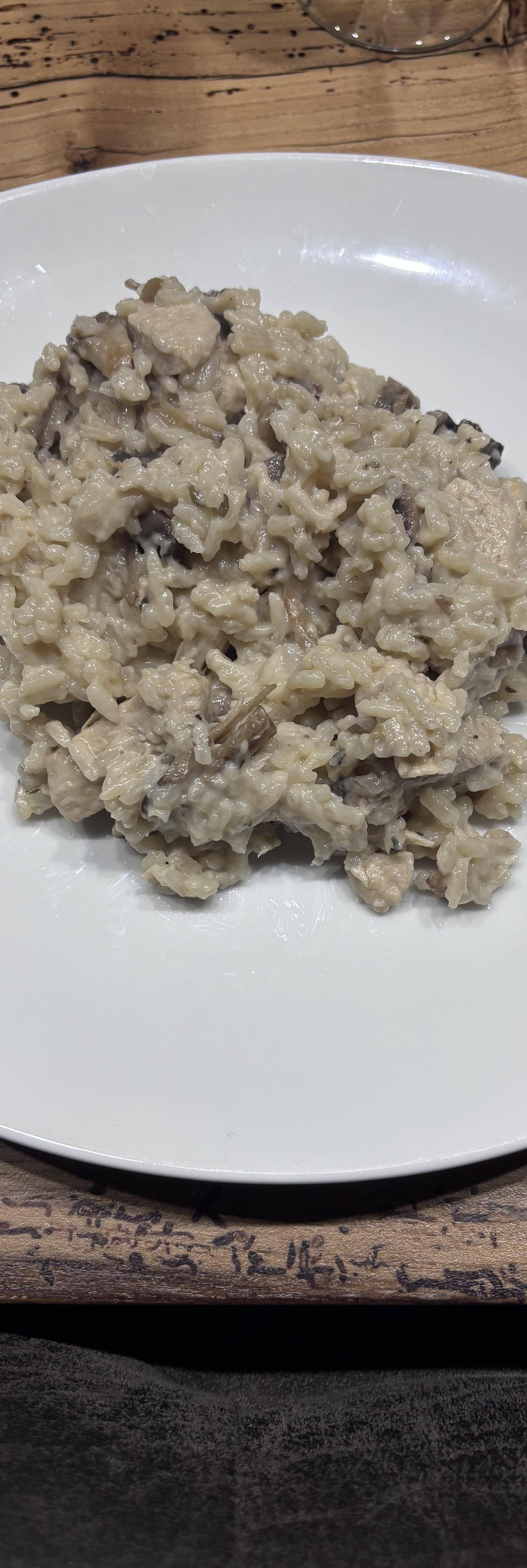Poulet à la crème, riz et champignons - Recette Cookeo V3 | Moulinex