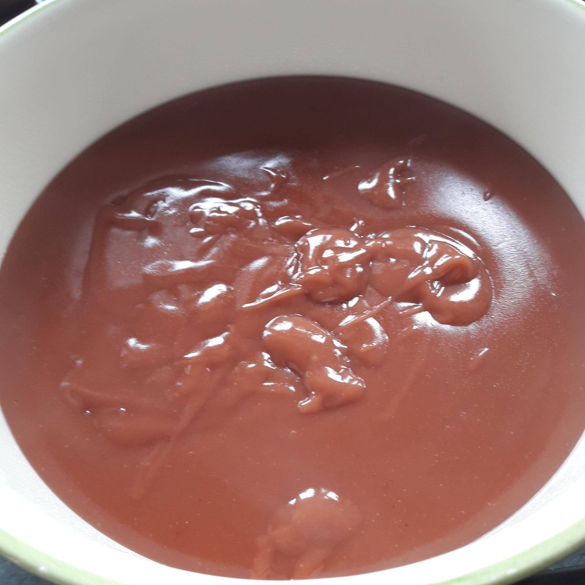 Crème pâtissière au jus de fraise - Recette Companion XL | Moulinex