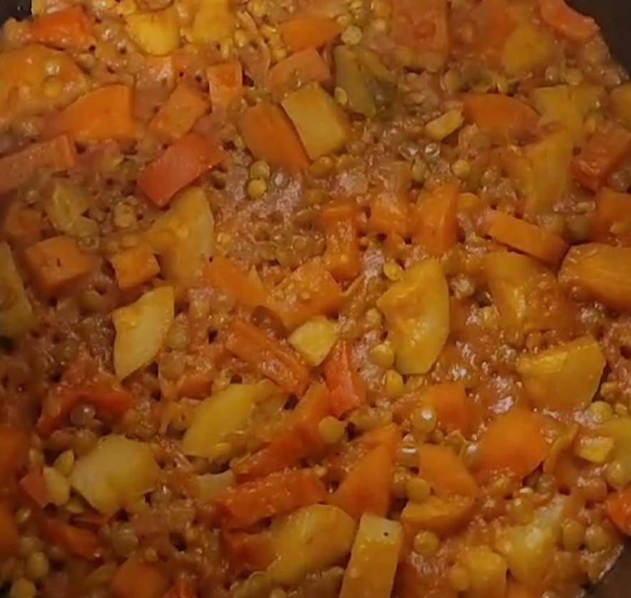 Lentilles aux légumes - Recette Cookeo | Moulinex
