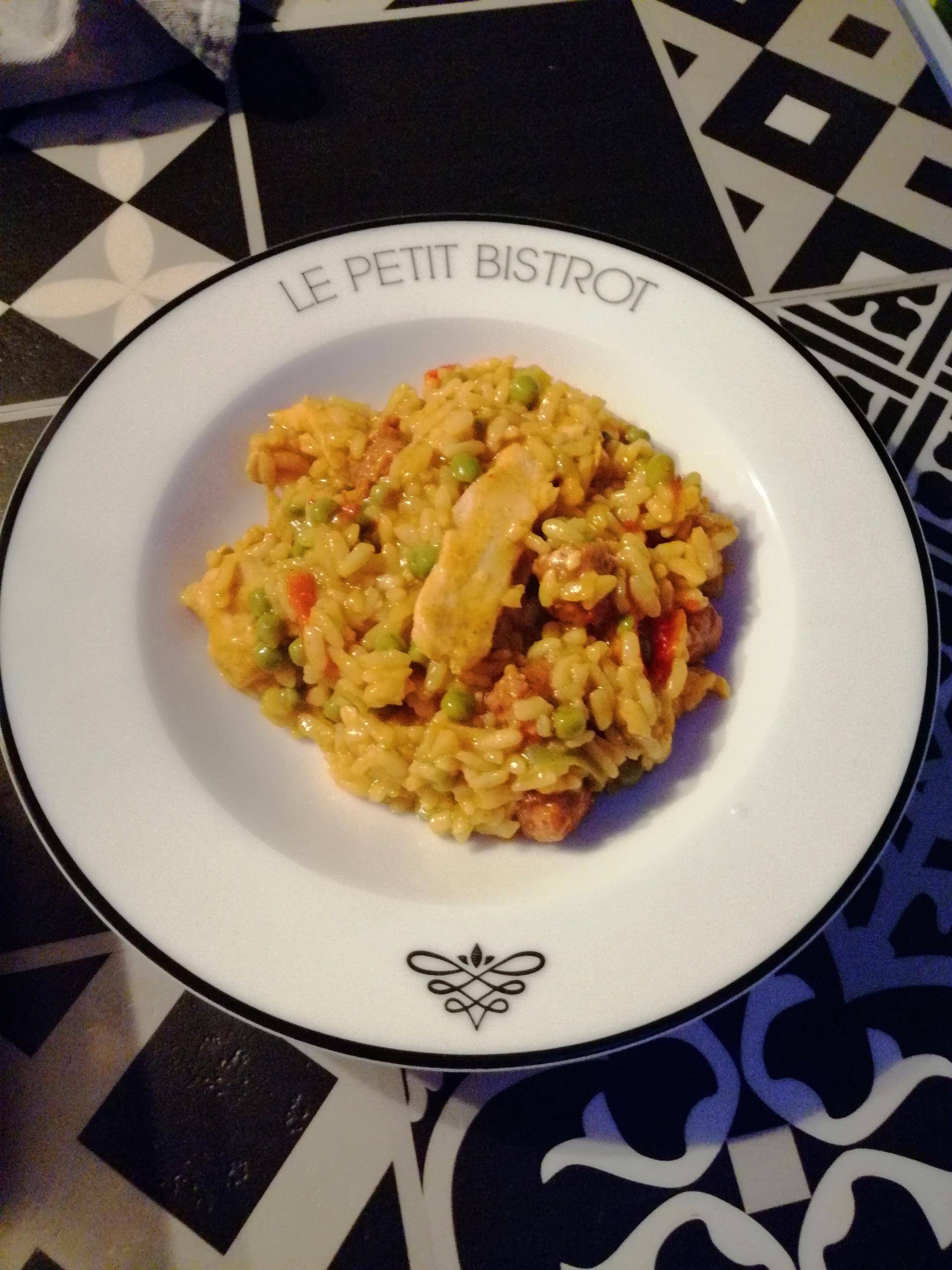 Paella poulet merguez - Recette Cookeo | Moulinex