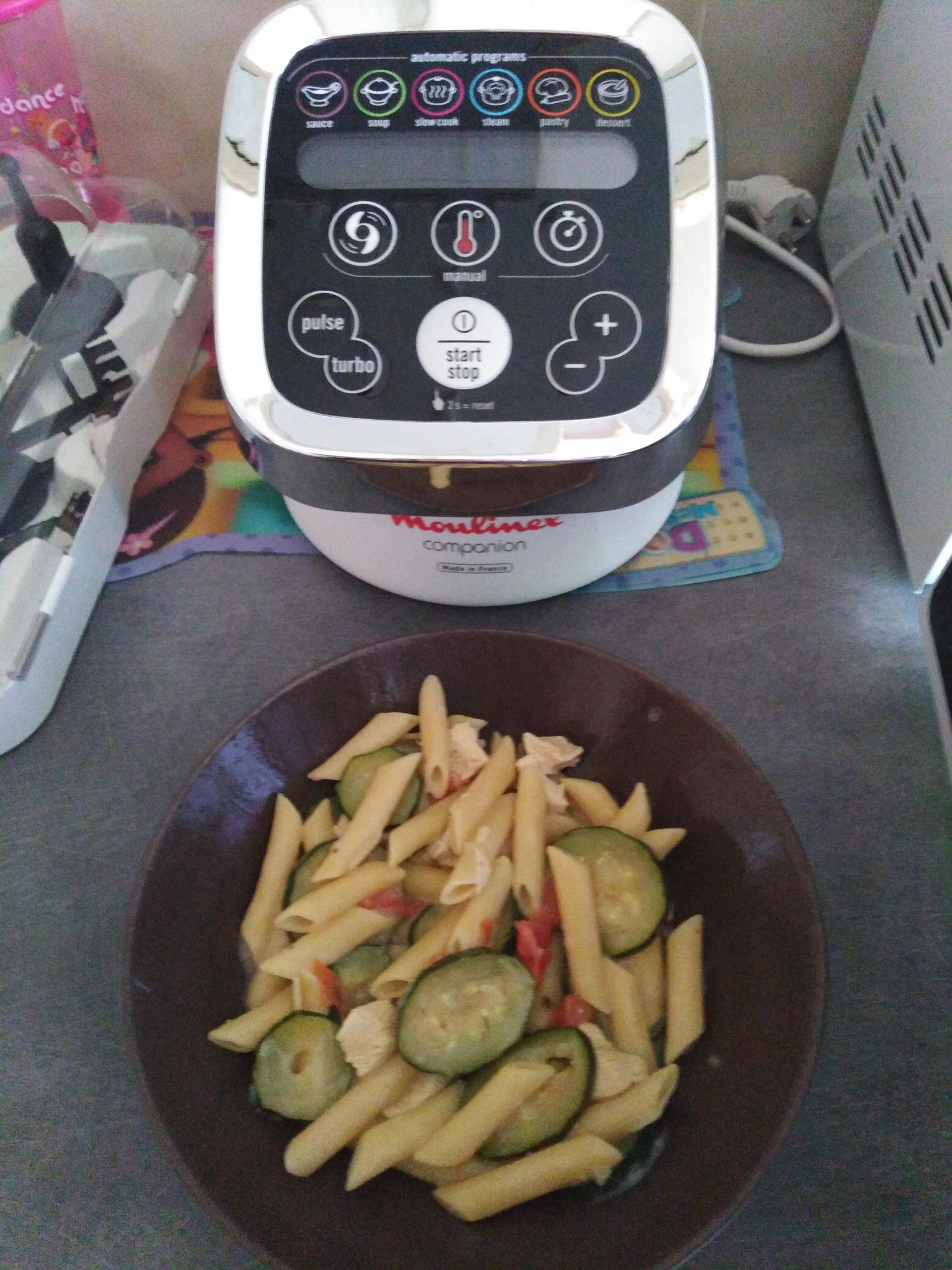 One pasta poulet - Recette Companion | Moulinex