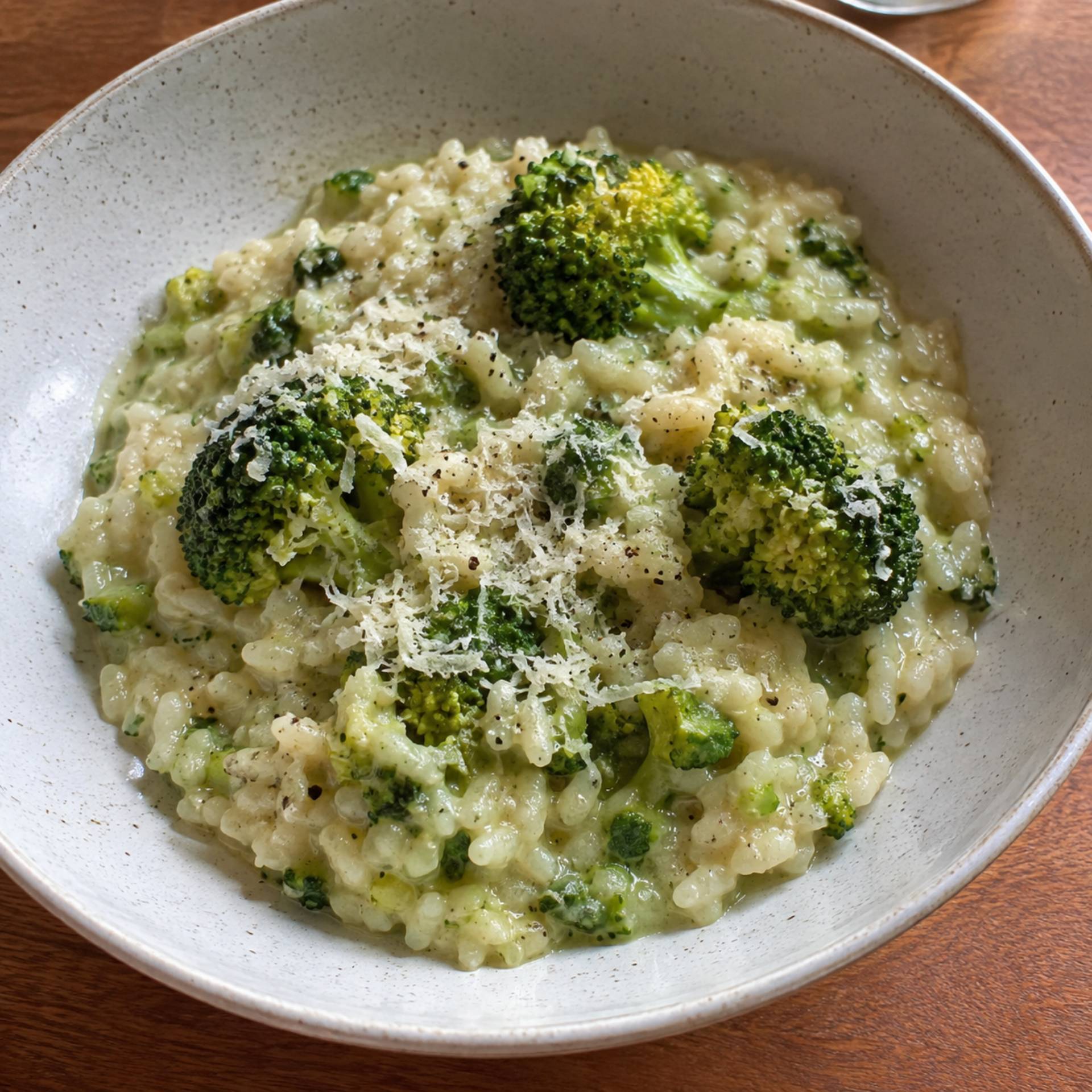 Risotto a la crème de brocoli - Recette Companion | Moulinex