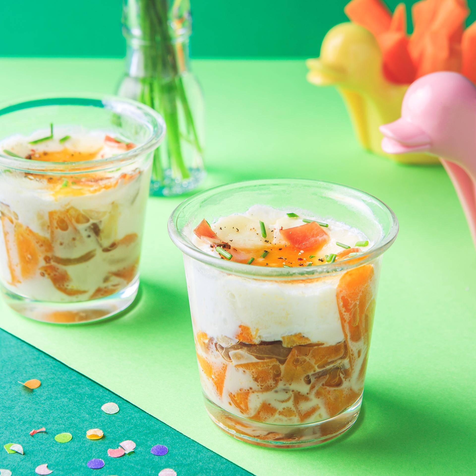 Eieren met wortel en mozzarella - Recette Cookeo | Moulinex