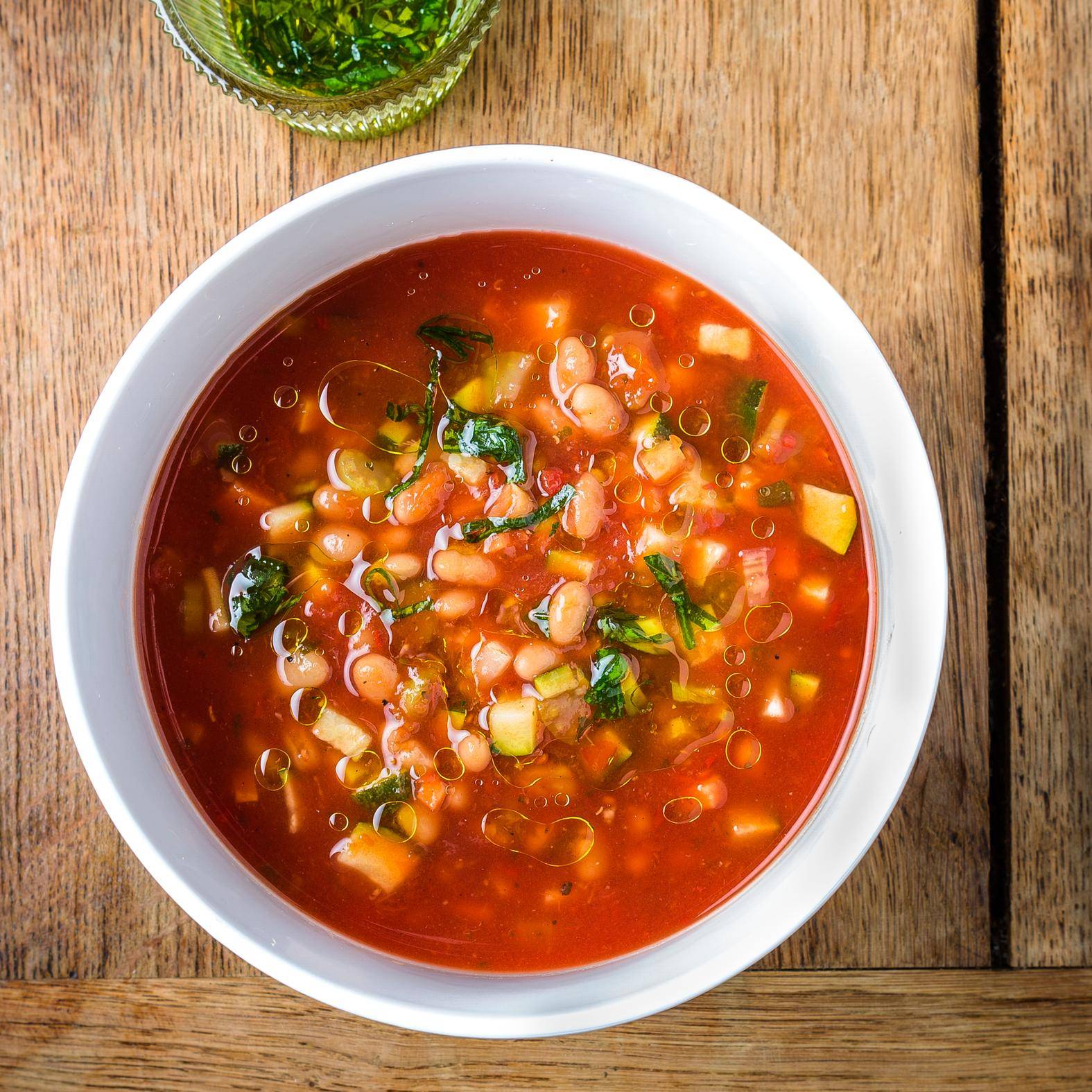 Minestrone met peulvruchten - Recette Cookeo | Moulinex