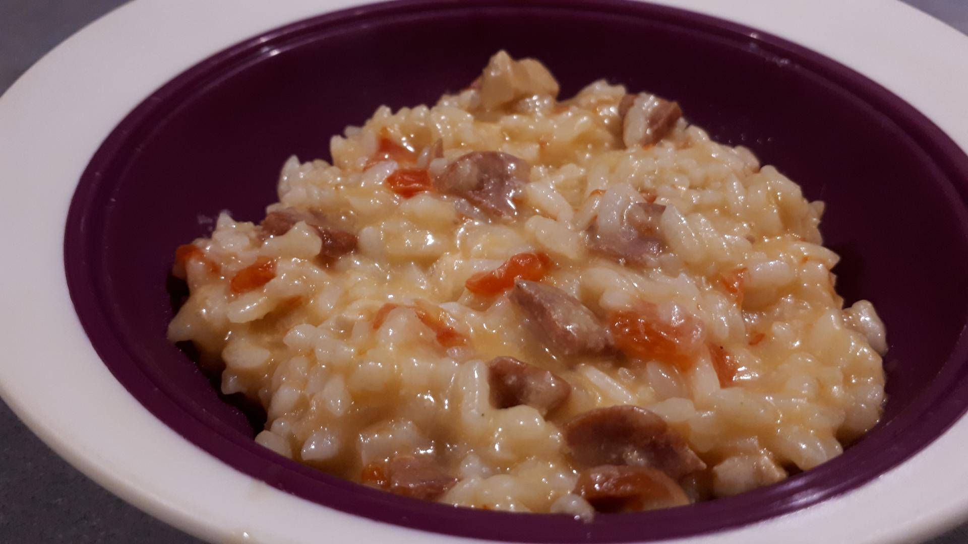 Risotto poulet chorizo - Recette Cookeo | Moulinex