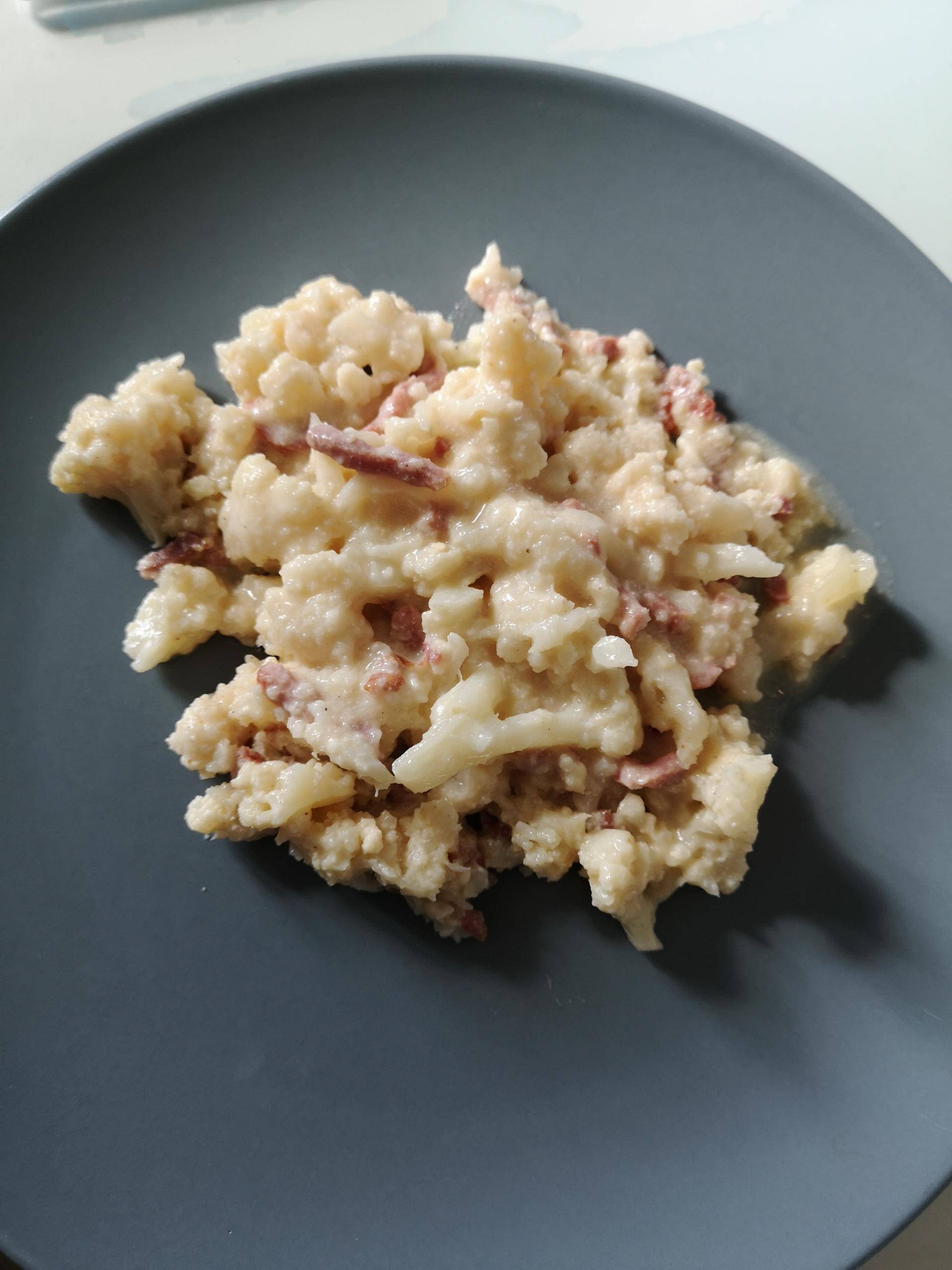 Choux fleur lardons bacon - Recette Cookeo | Moulinex