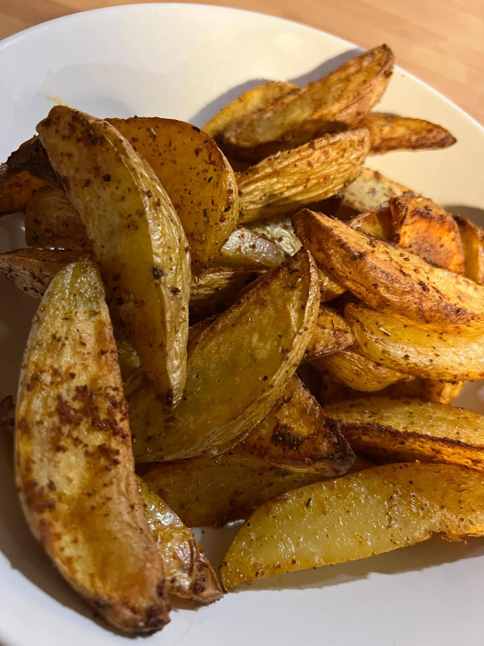 Potatoes de pomme de terre de Nini - Recette Dual EasyFry | Moulinex