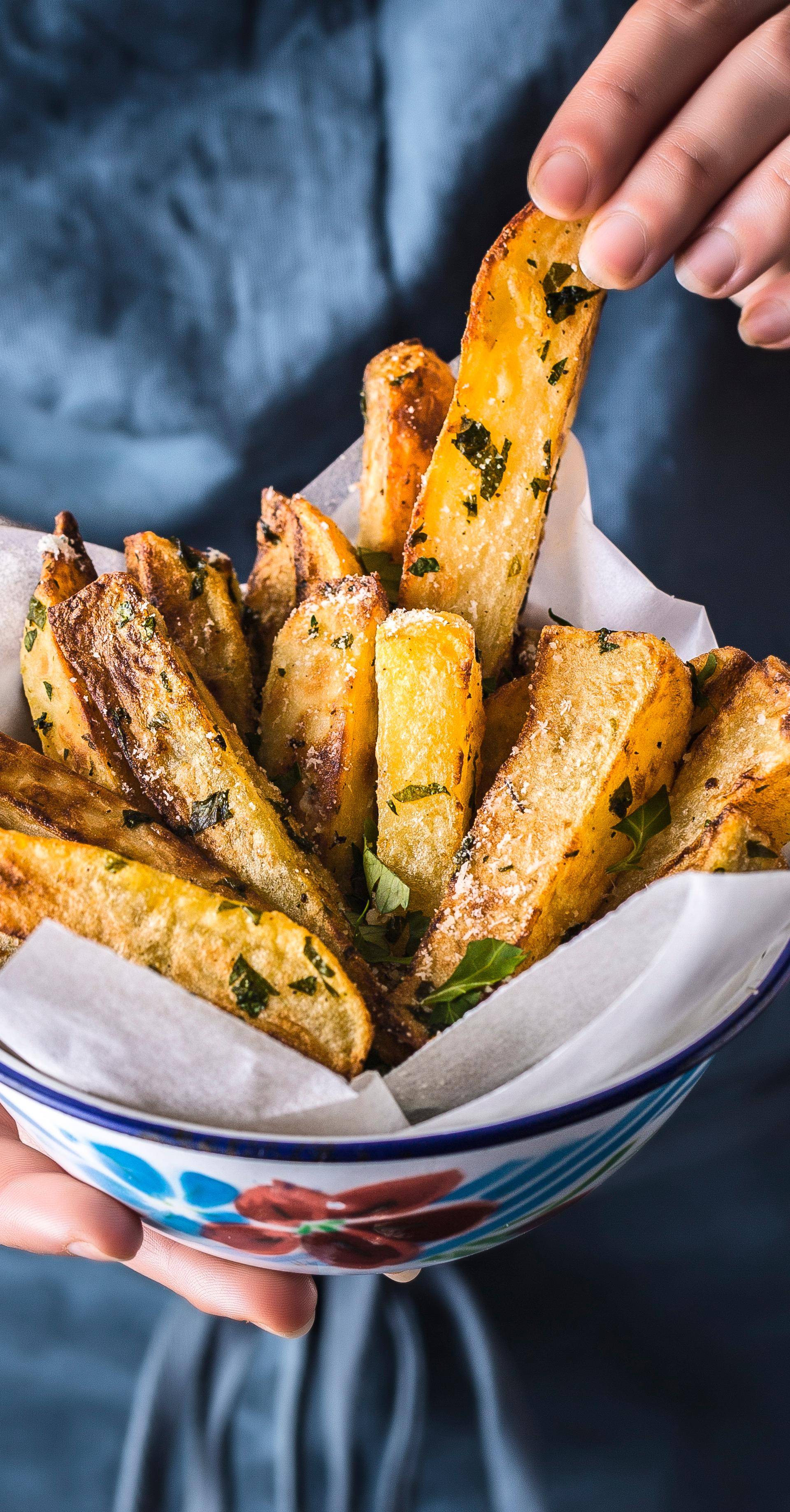 Kruidige aardappelen - Recette EASY FRY & GRILL 2 in 1 XXL | Moulinex