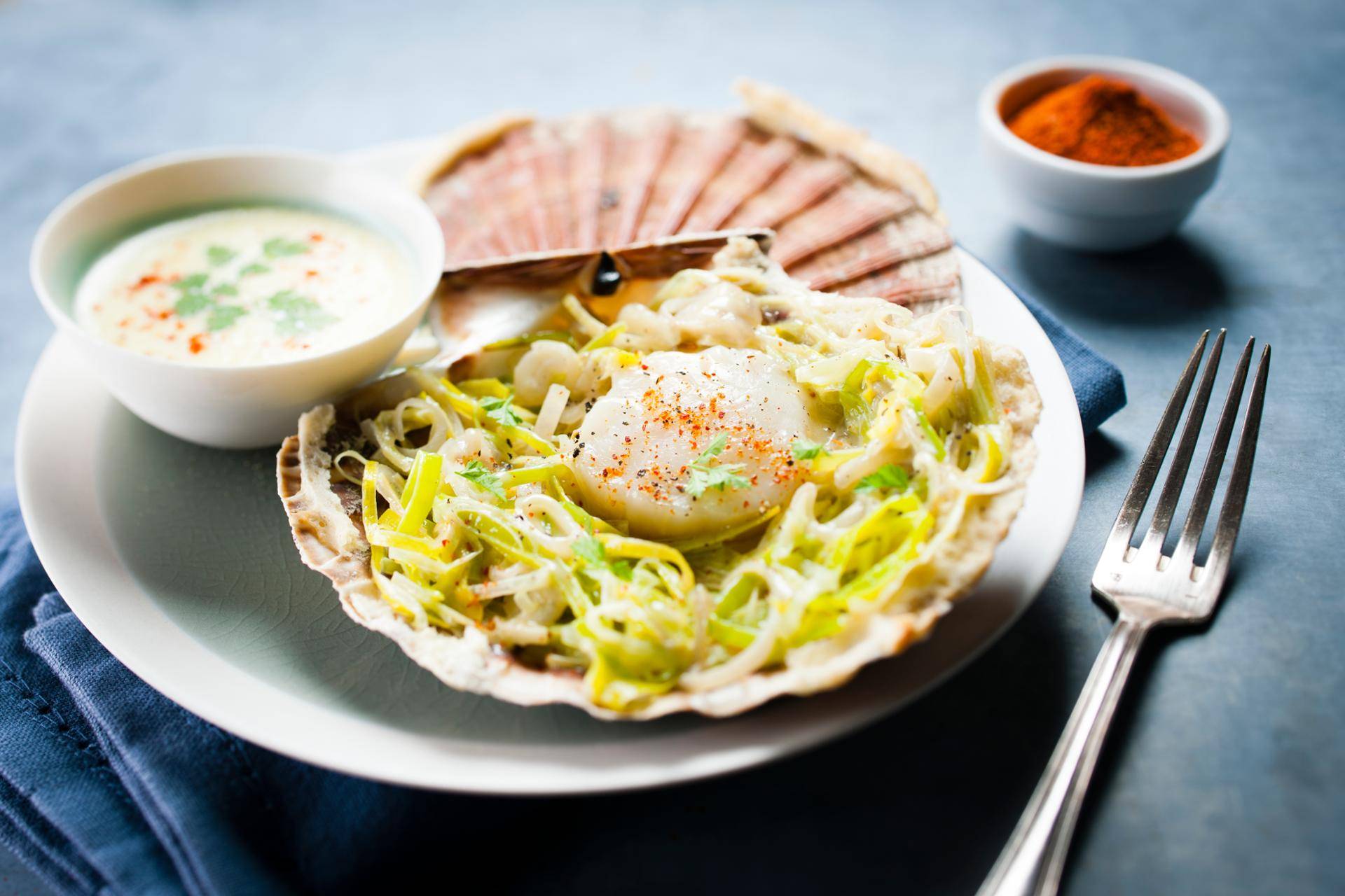 Noix de st jacques & poireau - Recette Cookeo | Moulinex