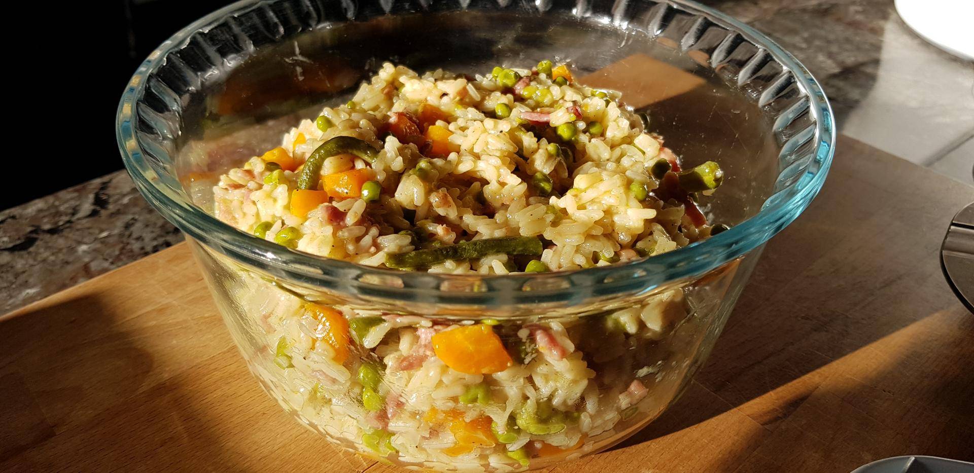 Poêlé de riz et ses légumes frais - Recette Companion XL | Moulinex